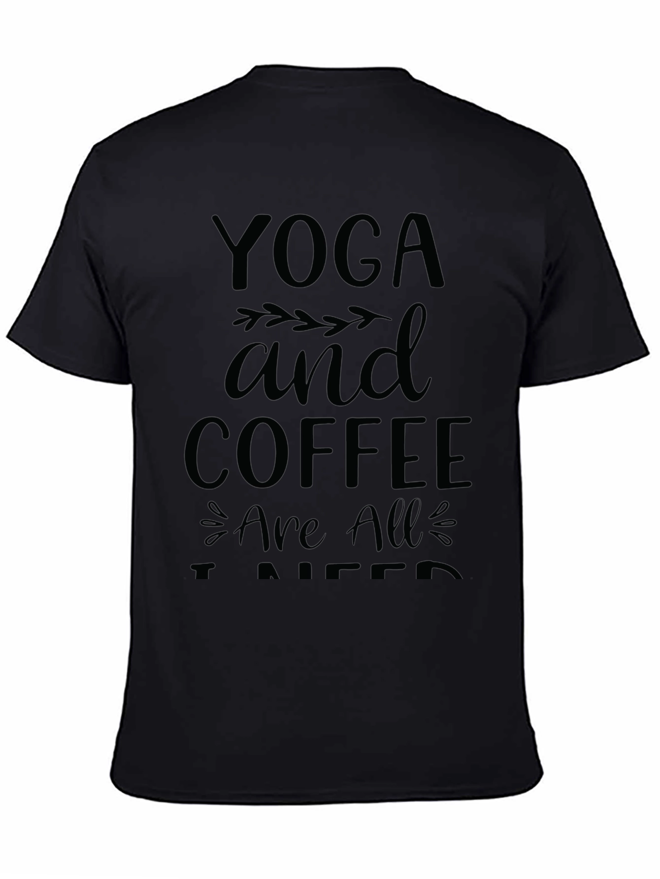 Yoga and Coffee T-Shirt - Relaxed Fit