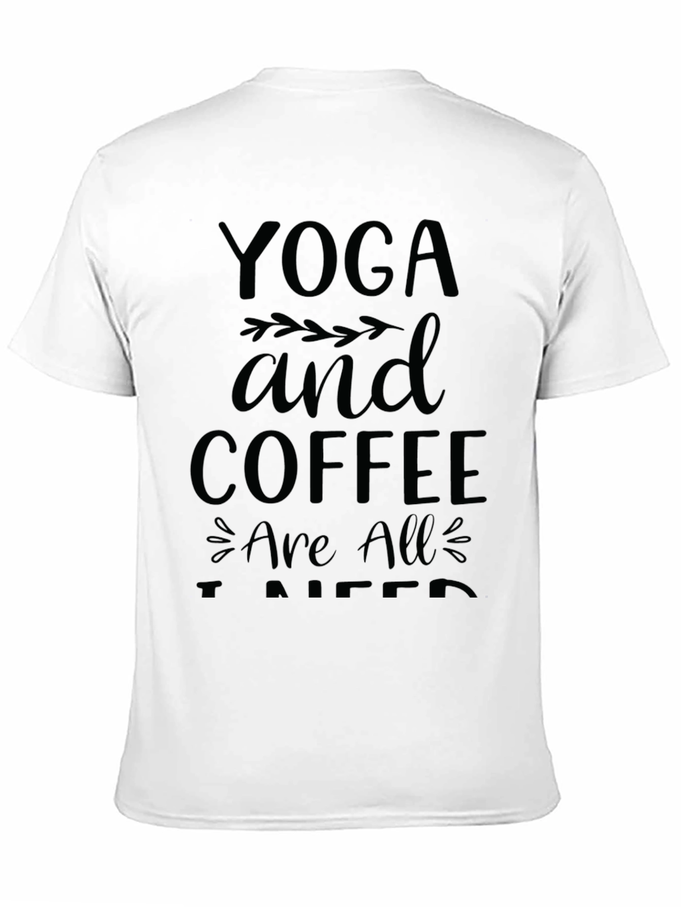 Yoga and Coffee T-Shirt - Relaxed Fit
