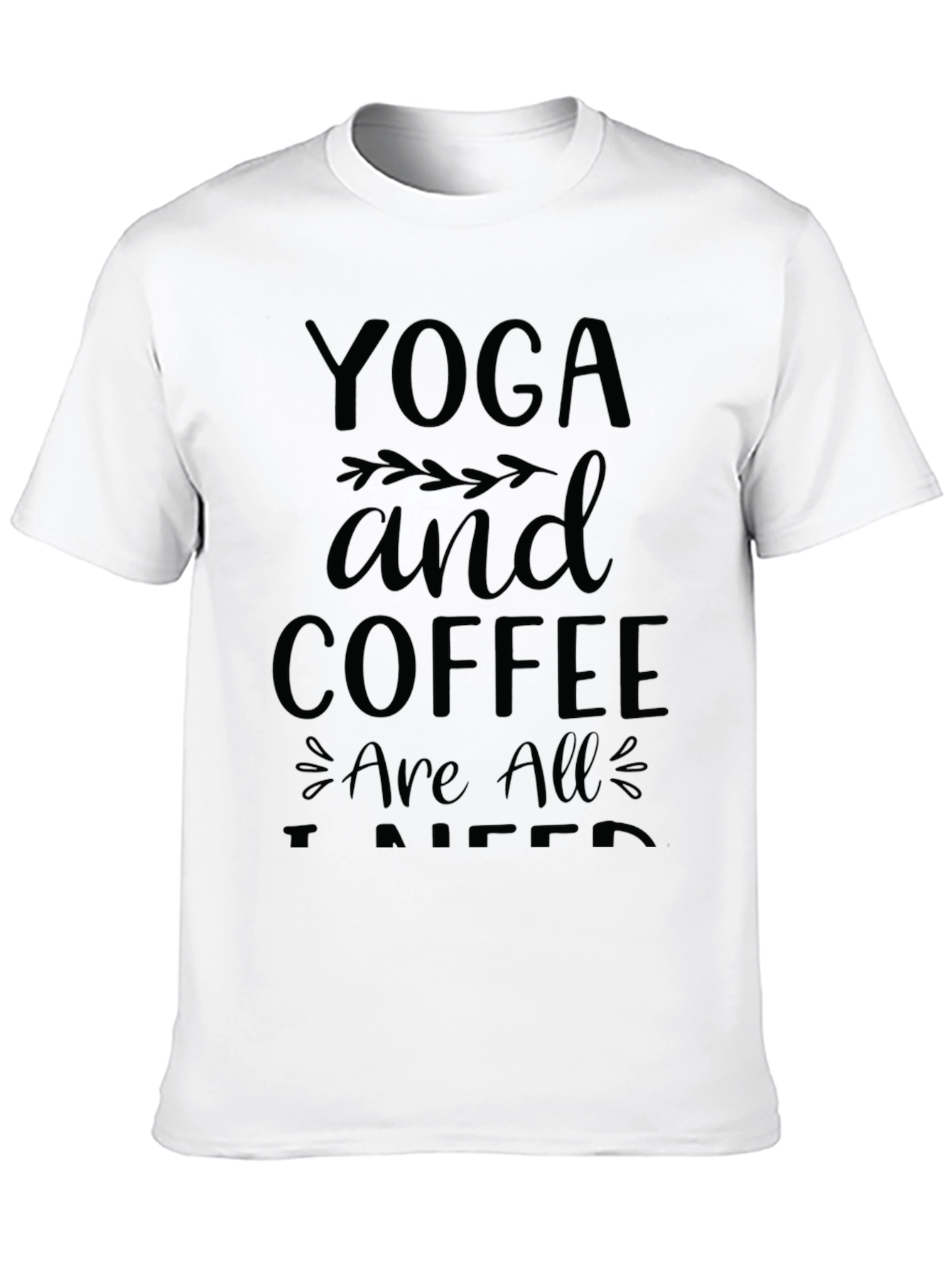 Yoga and Coffee T-Shirt - Relaxed Fit