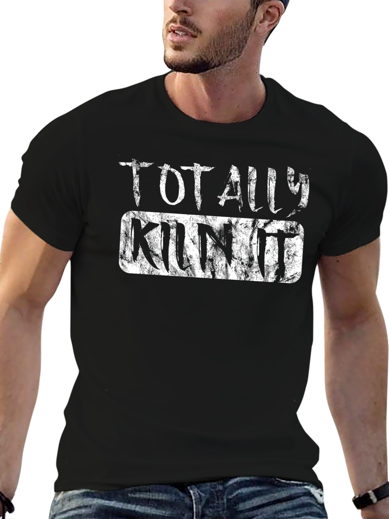 Totally Killin It Black Graphic Tee