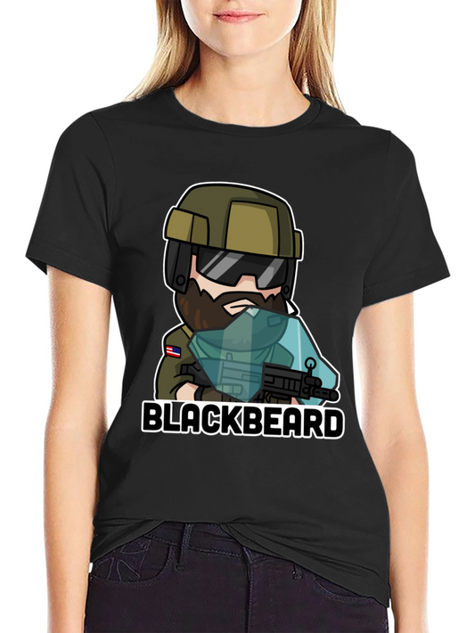 Blackbeard Character Graphic Tee