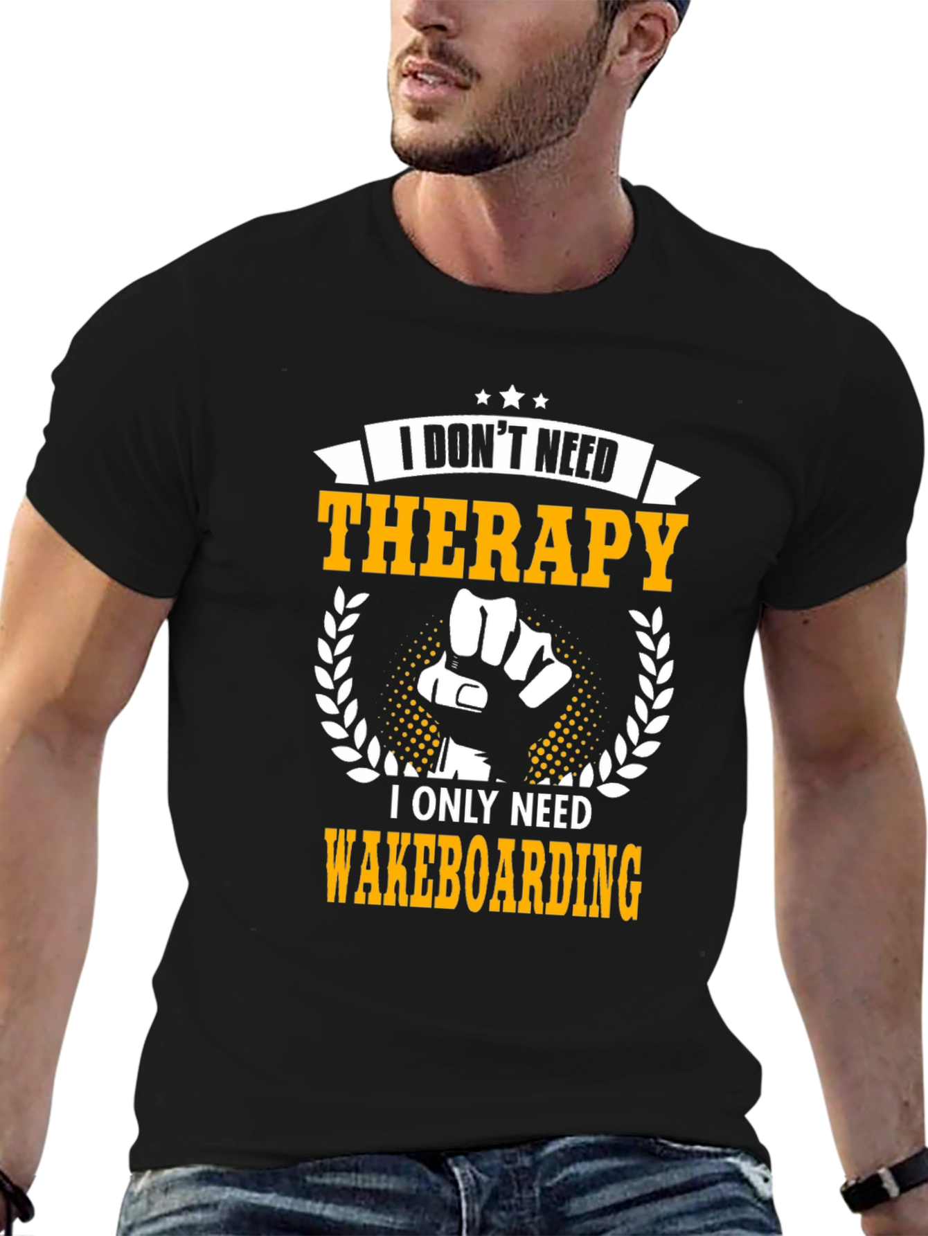 Wakeboarding Therapy Graphic Tee