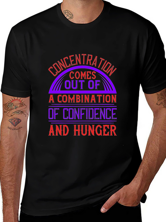 Concentration Confidence & Hunger Graphic Tee