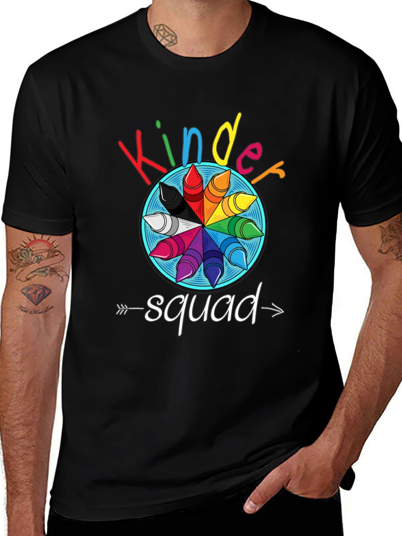 Kinder Squad T-Shirt - Teacher Team Apparel