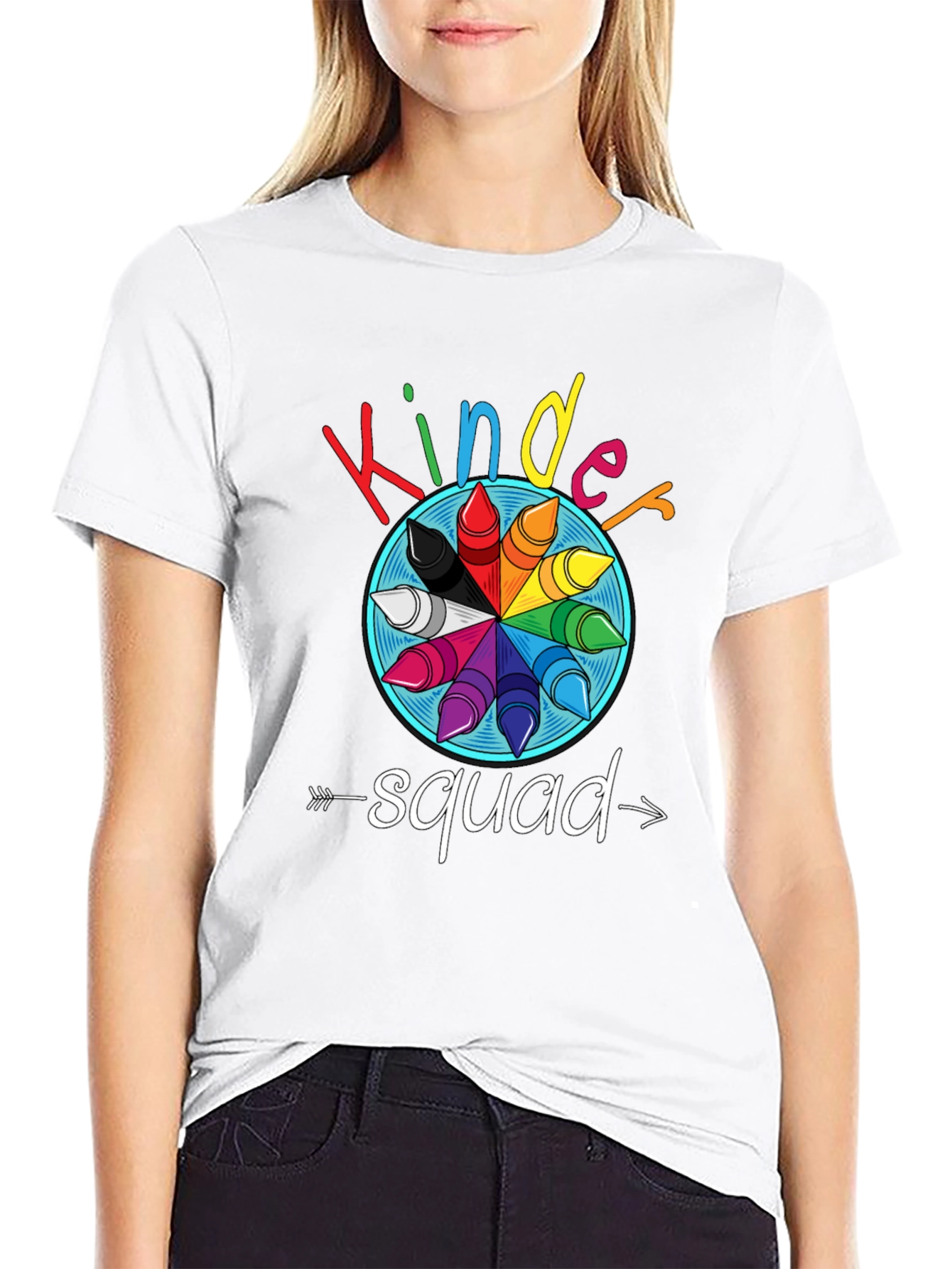 Kinder Squad T-Shirt - Teacher Team Apparel