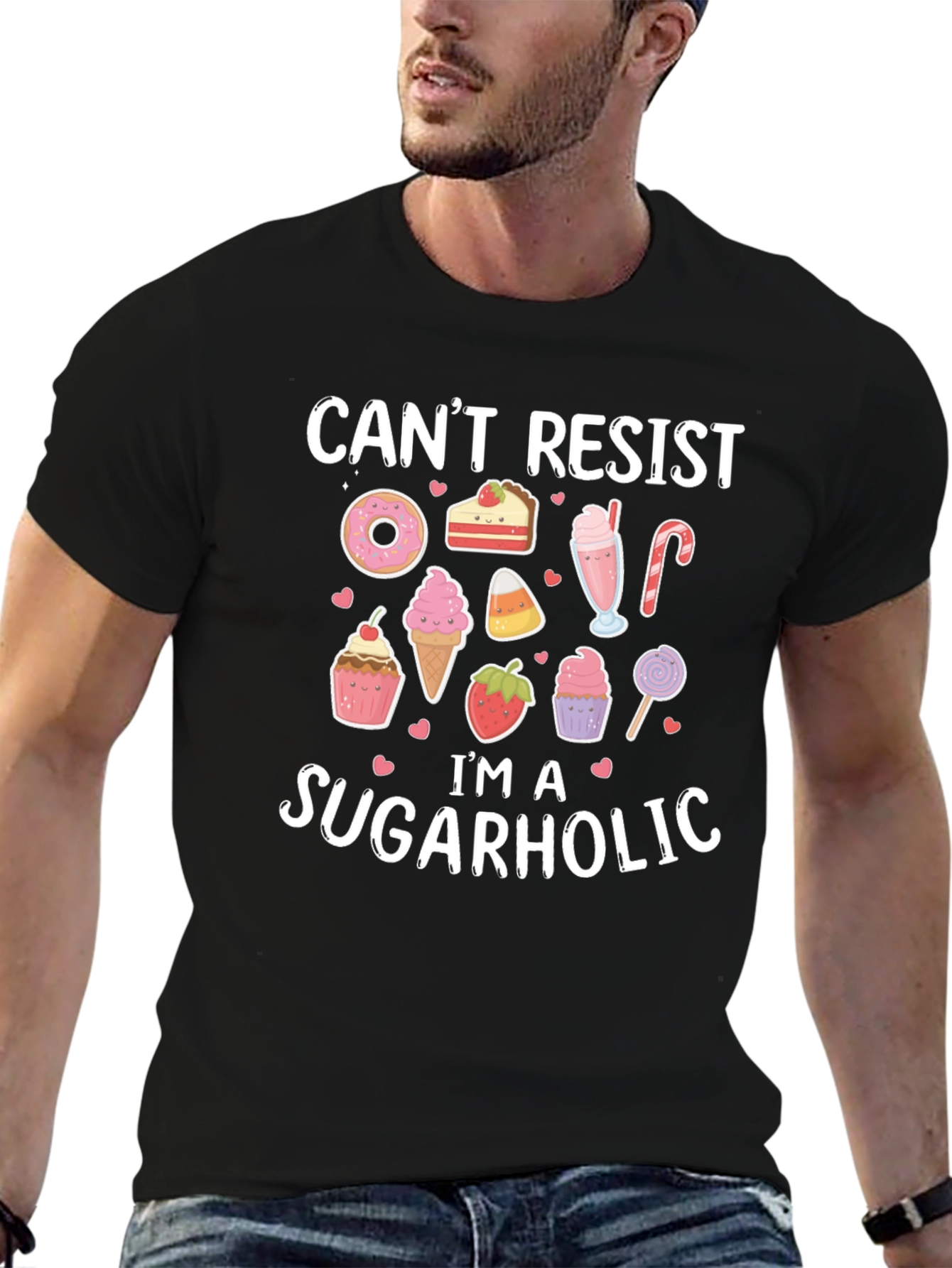 Cant Resist Im A Sugarholic T-Shirt