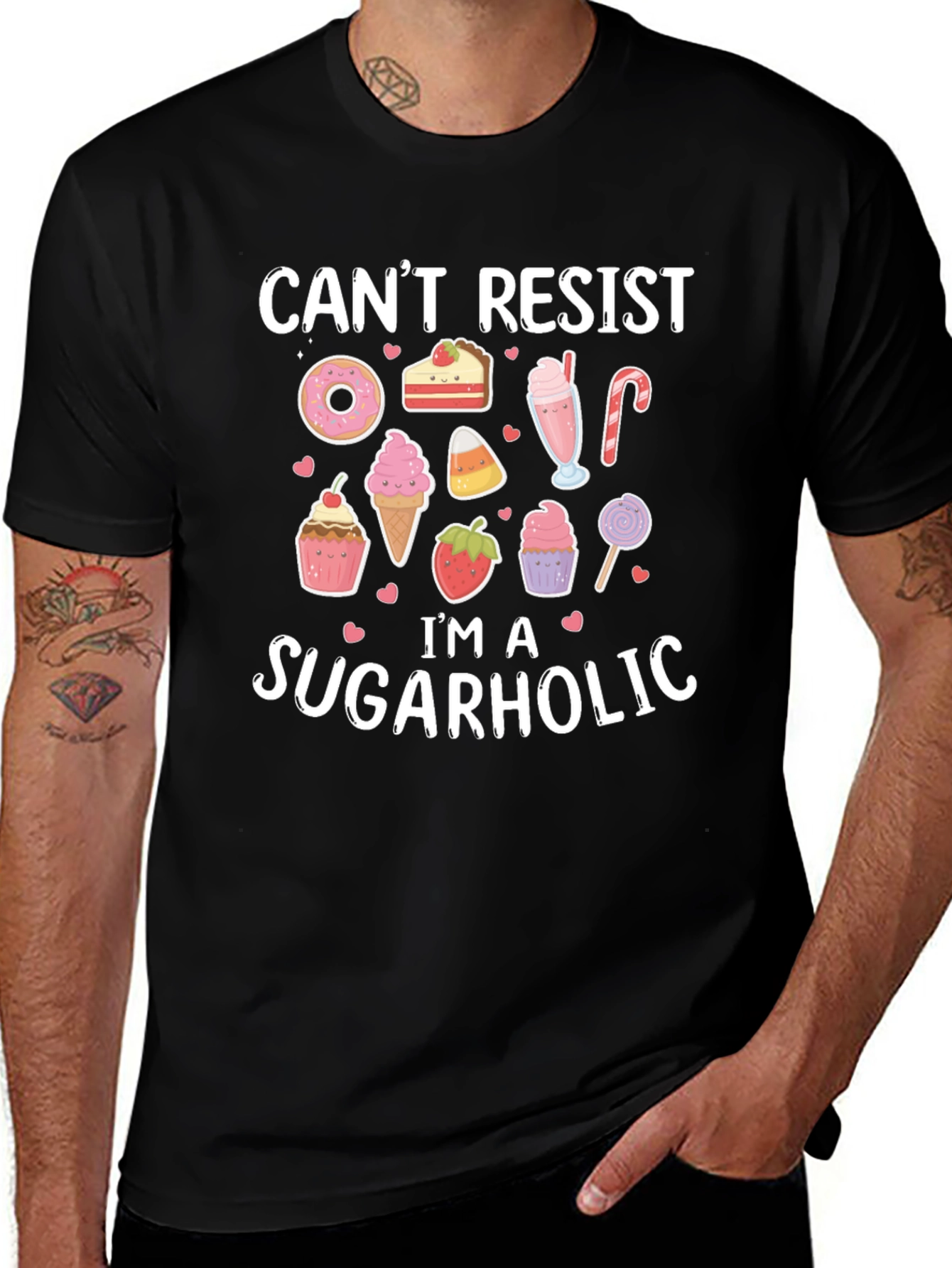 Cant Resist Im A Sugarholic T-Shirt