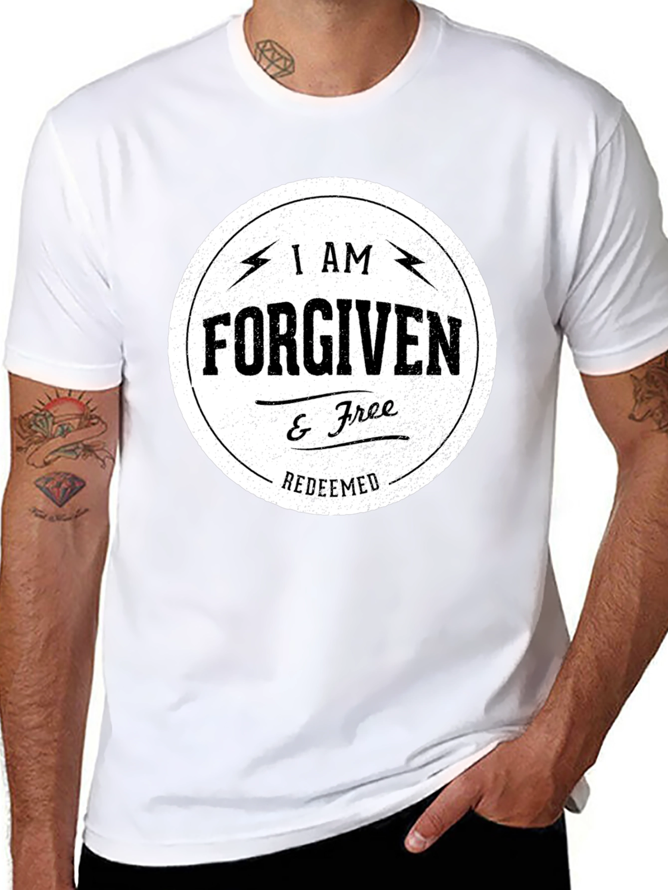 Forgiven & Free Christian T-Shirt