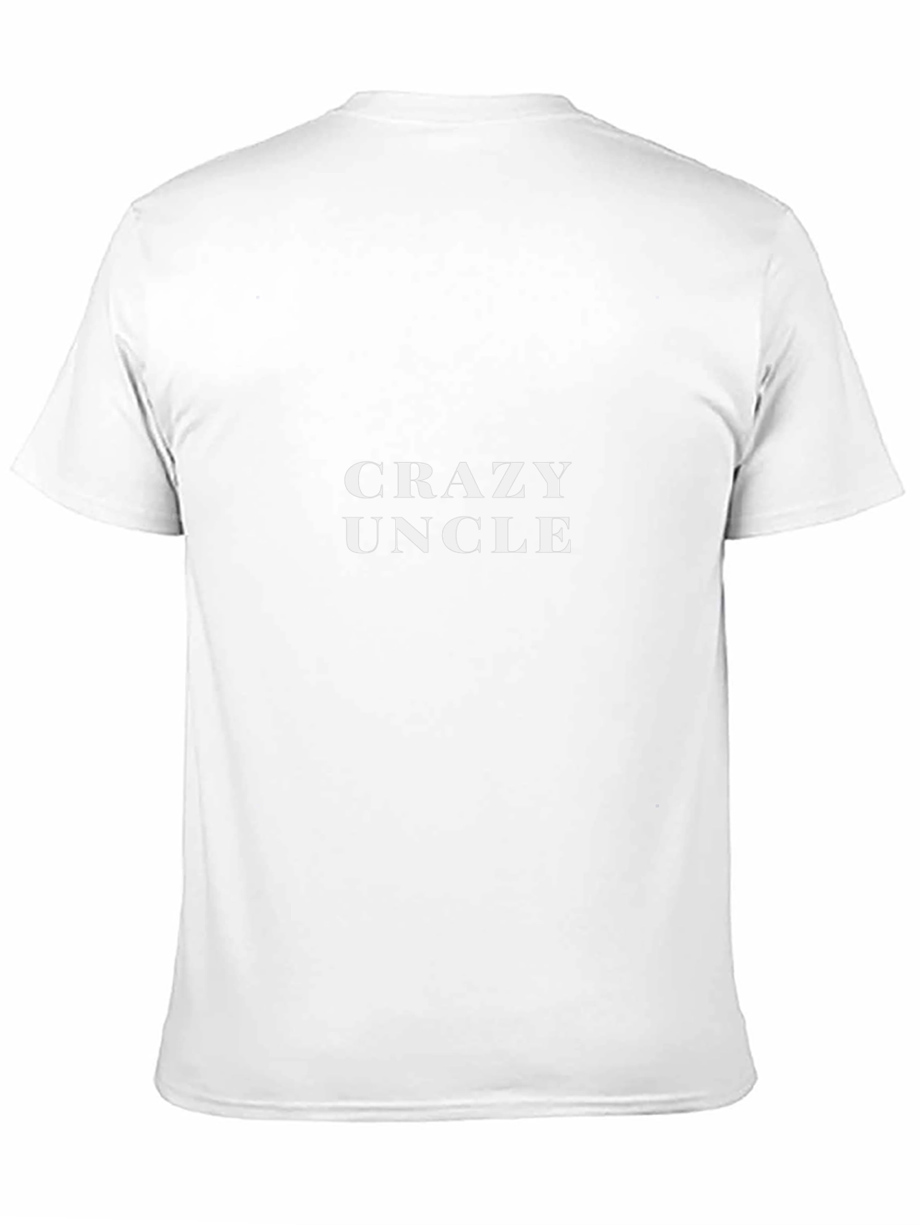 Crazy Uncle Black T-Shirt