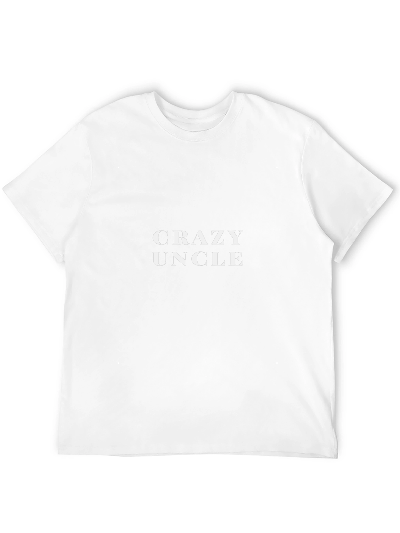 Crazy Uncle Black T-Shirt