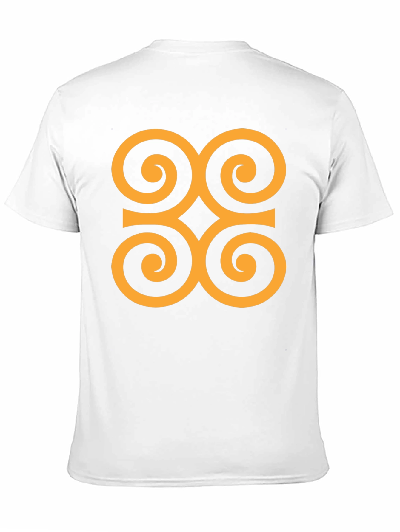 Adinkra Symbol Graphic Tee - Black