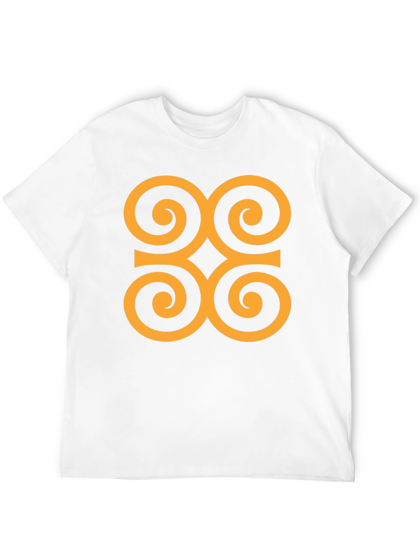 Adinkra Symbol Graphic Tee - Black