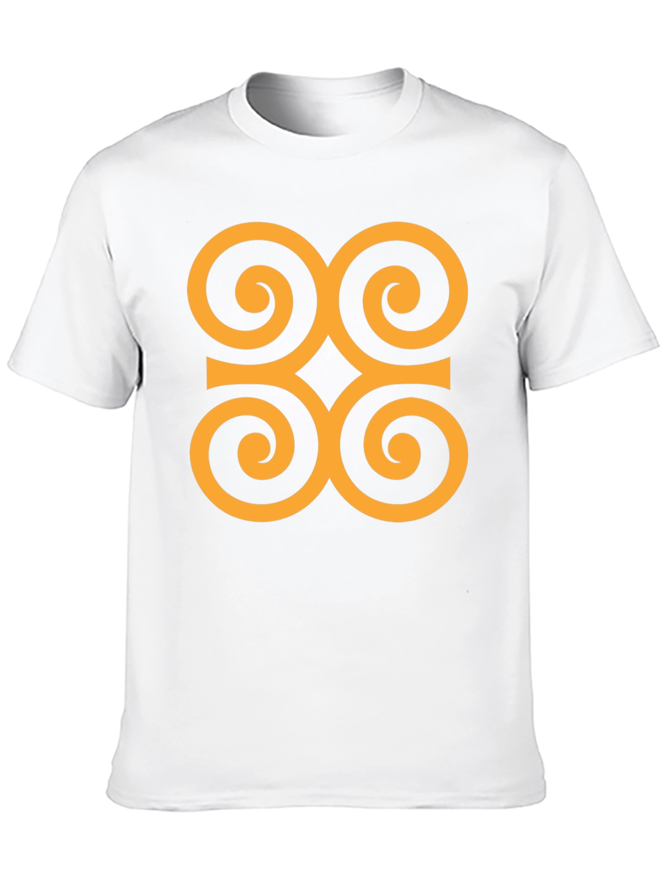 Adinkra Symbol Graphic Tee - Black