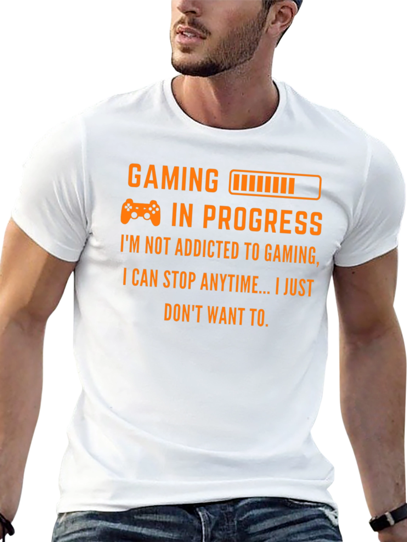 Gaming in Progress T-Shirt - Gamer Addict Tee