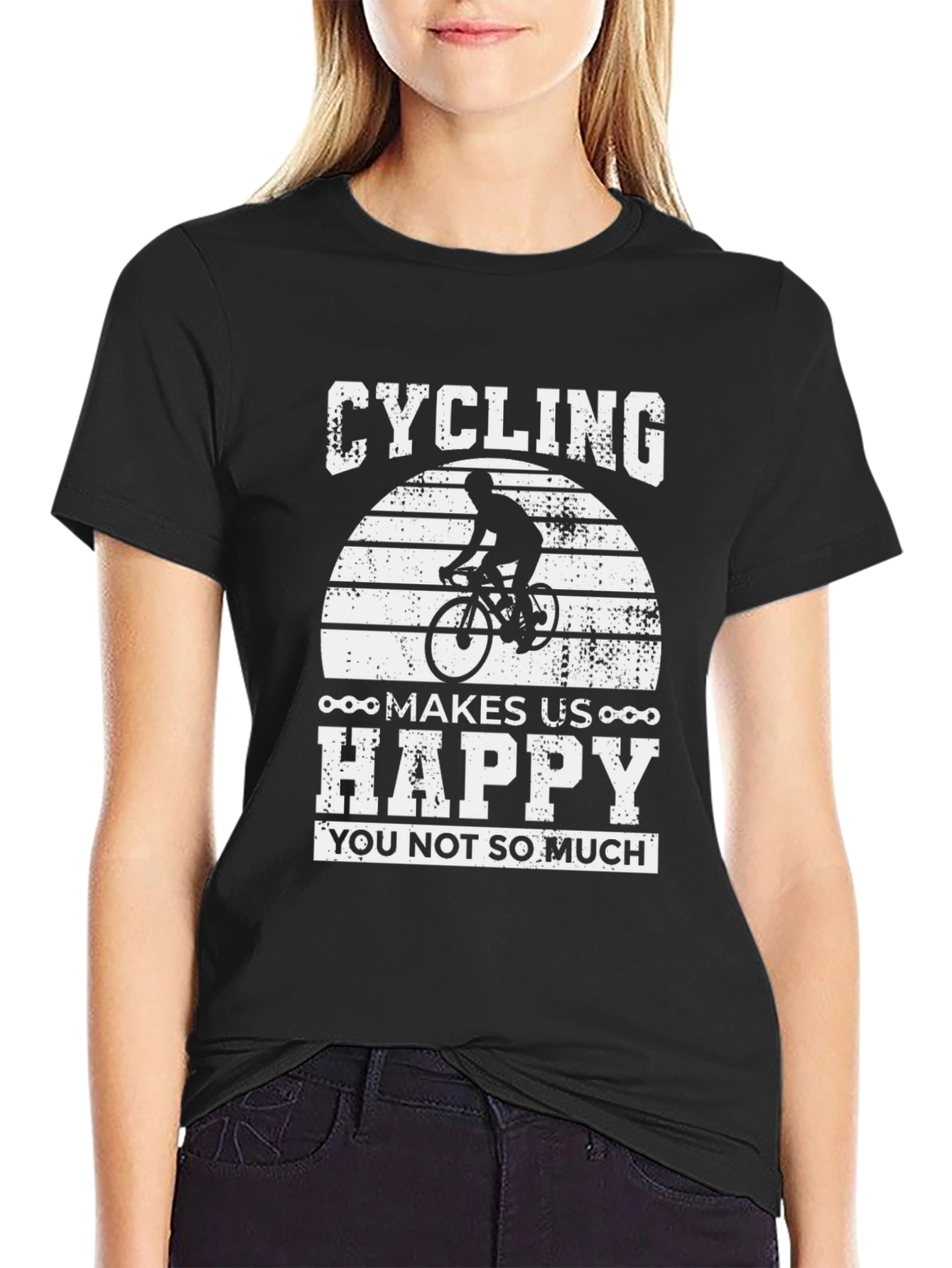 Cycling Makes Us Happy T-Shirt