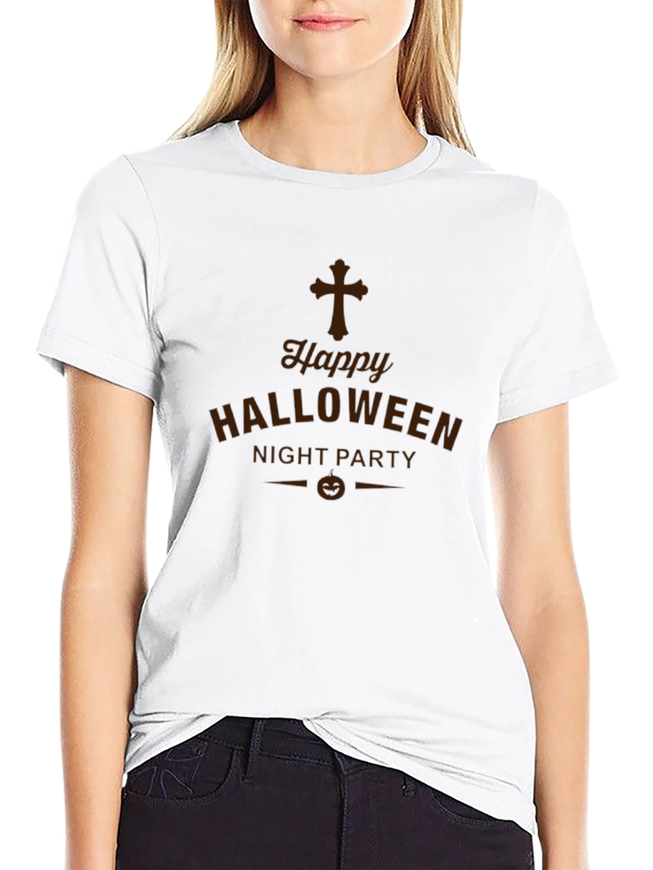 Happy Halloween Night Party Graphic T-Shirt