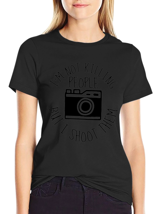 Funny Photographer T-Shirt - I Shoot People