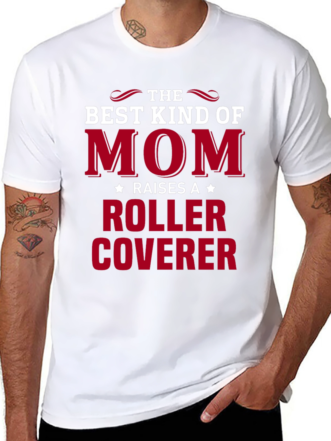 Best Kind of Mom - Roller Coverer T-Shirt