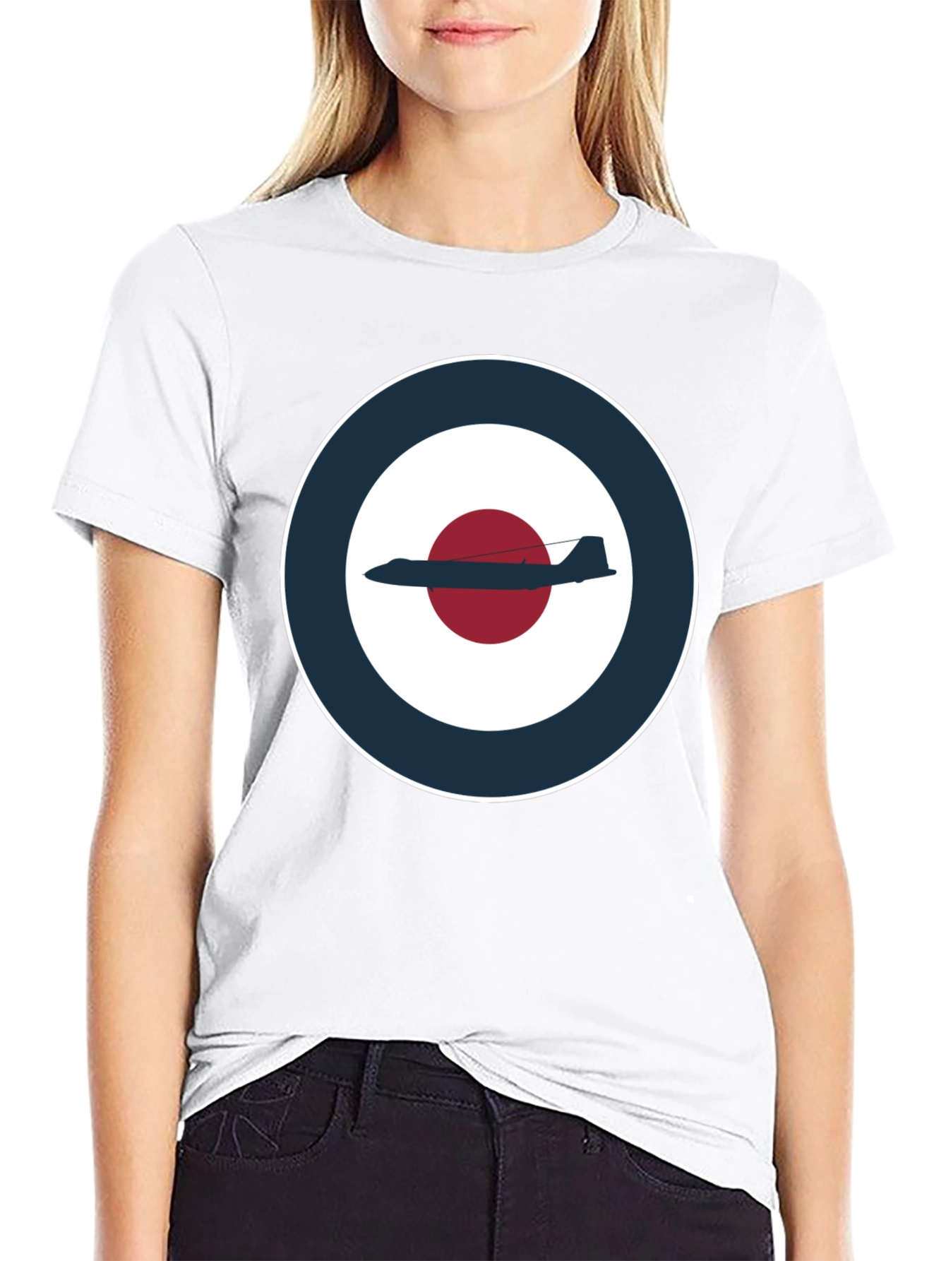 Jet Target Graphic Tee - Modern Style
