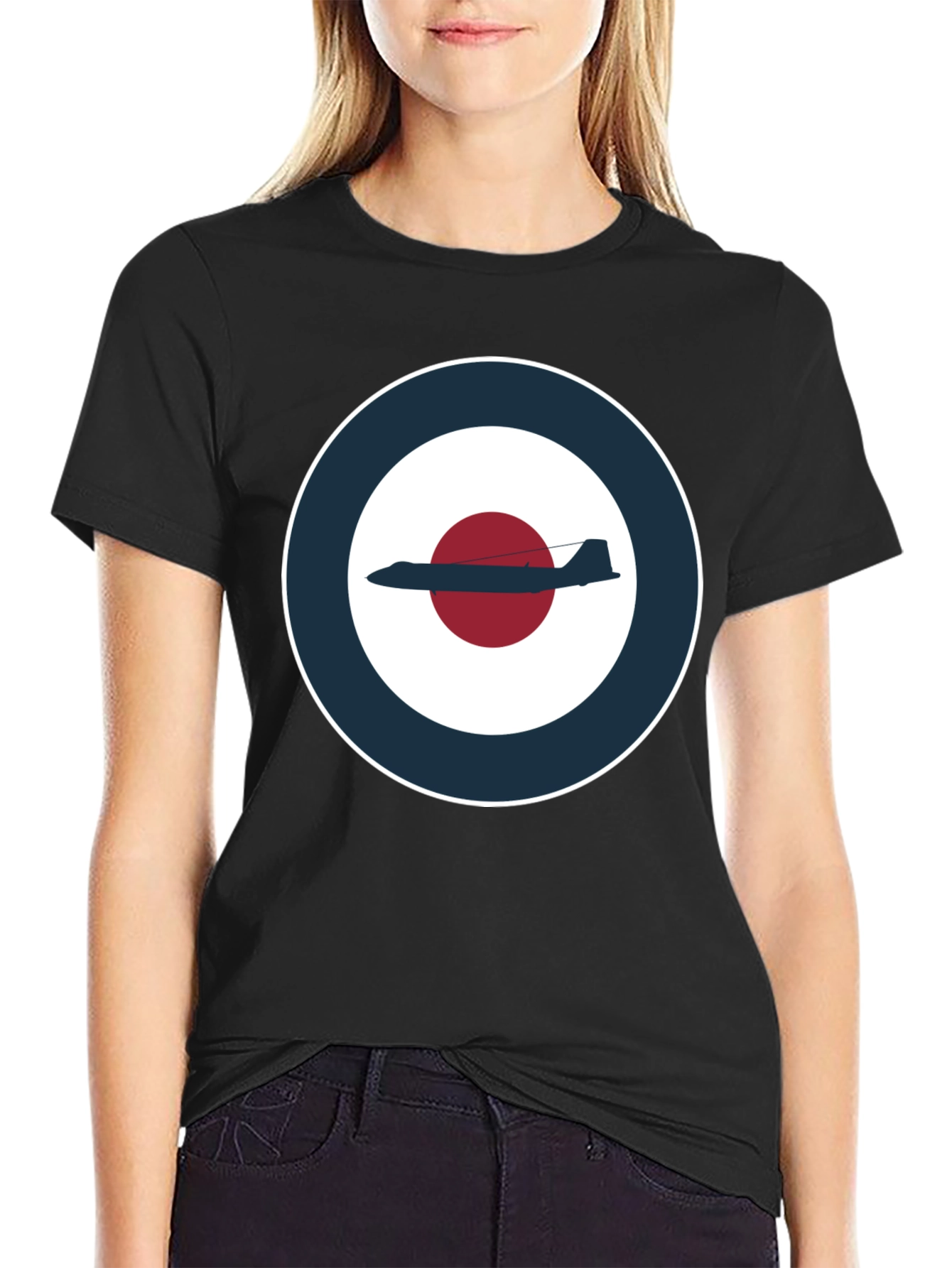 Jet Target Graphic Tee - Modern Style