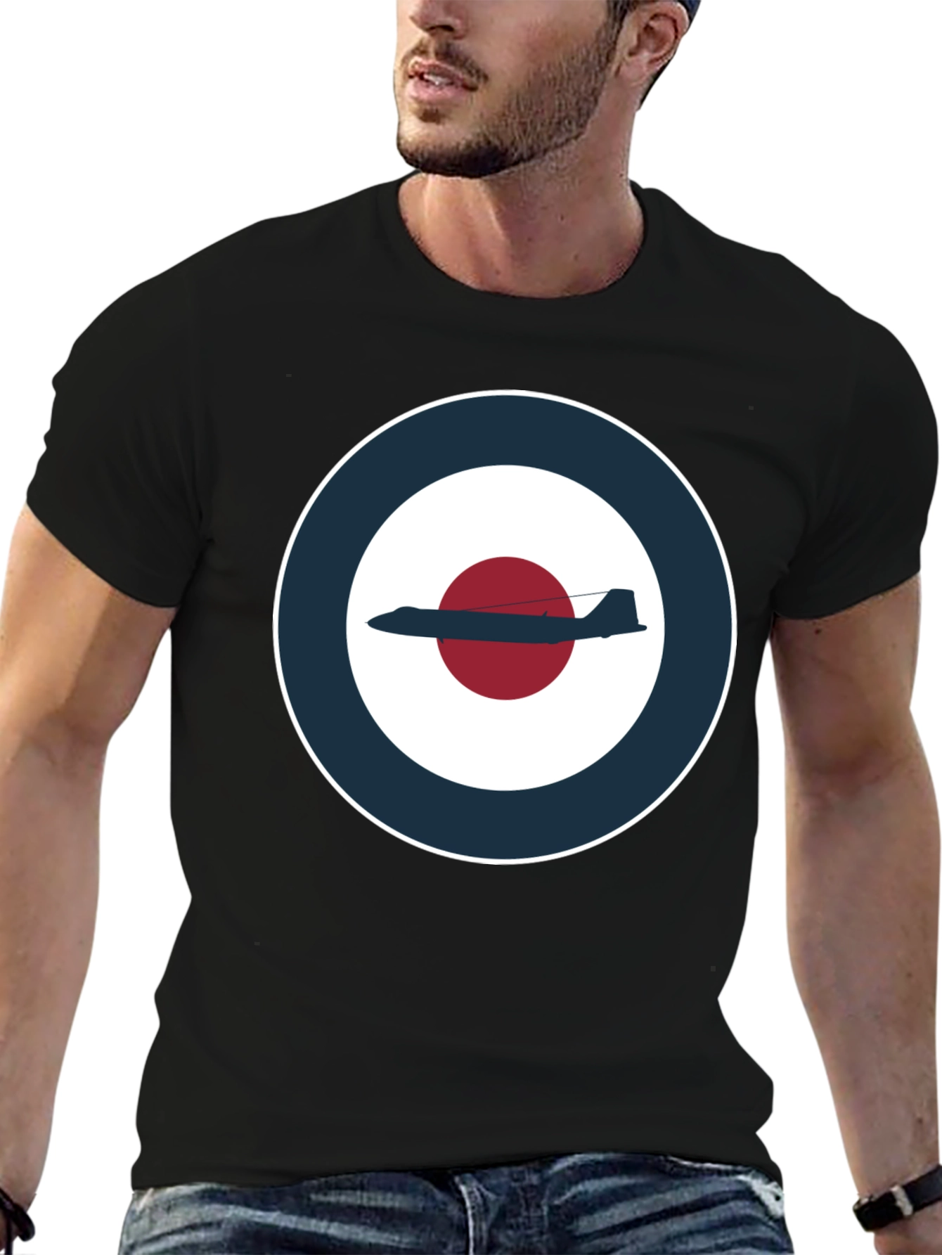 Jet Target Graphic Tee - Modern Style