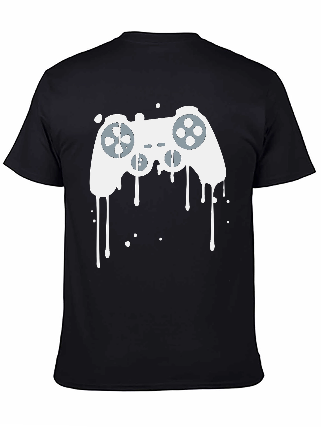 Gaming Controller Graphic Tee - Black