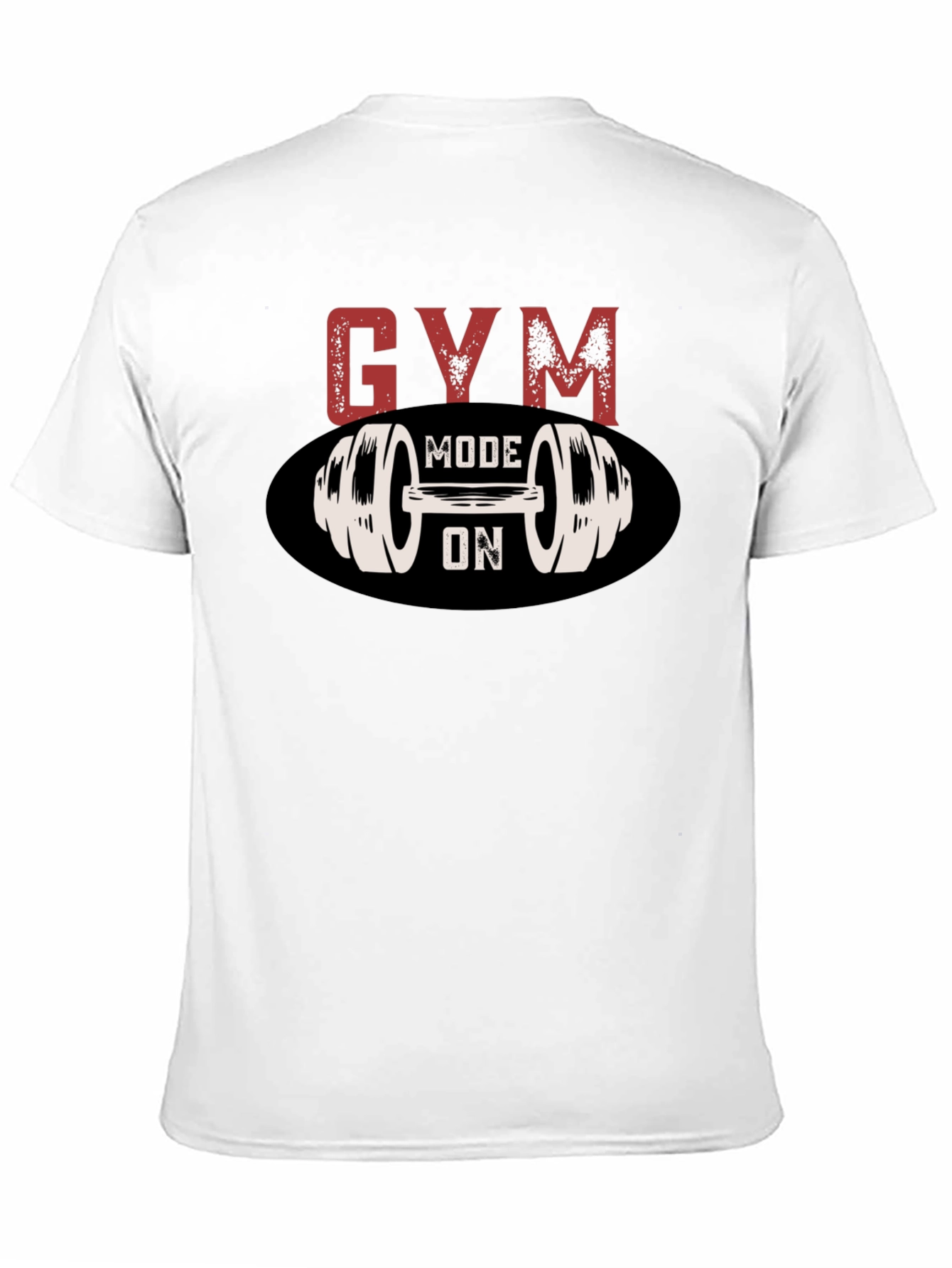 Gym Mode On Graphic Tee - Fitness T-Shirt