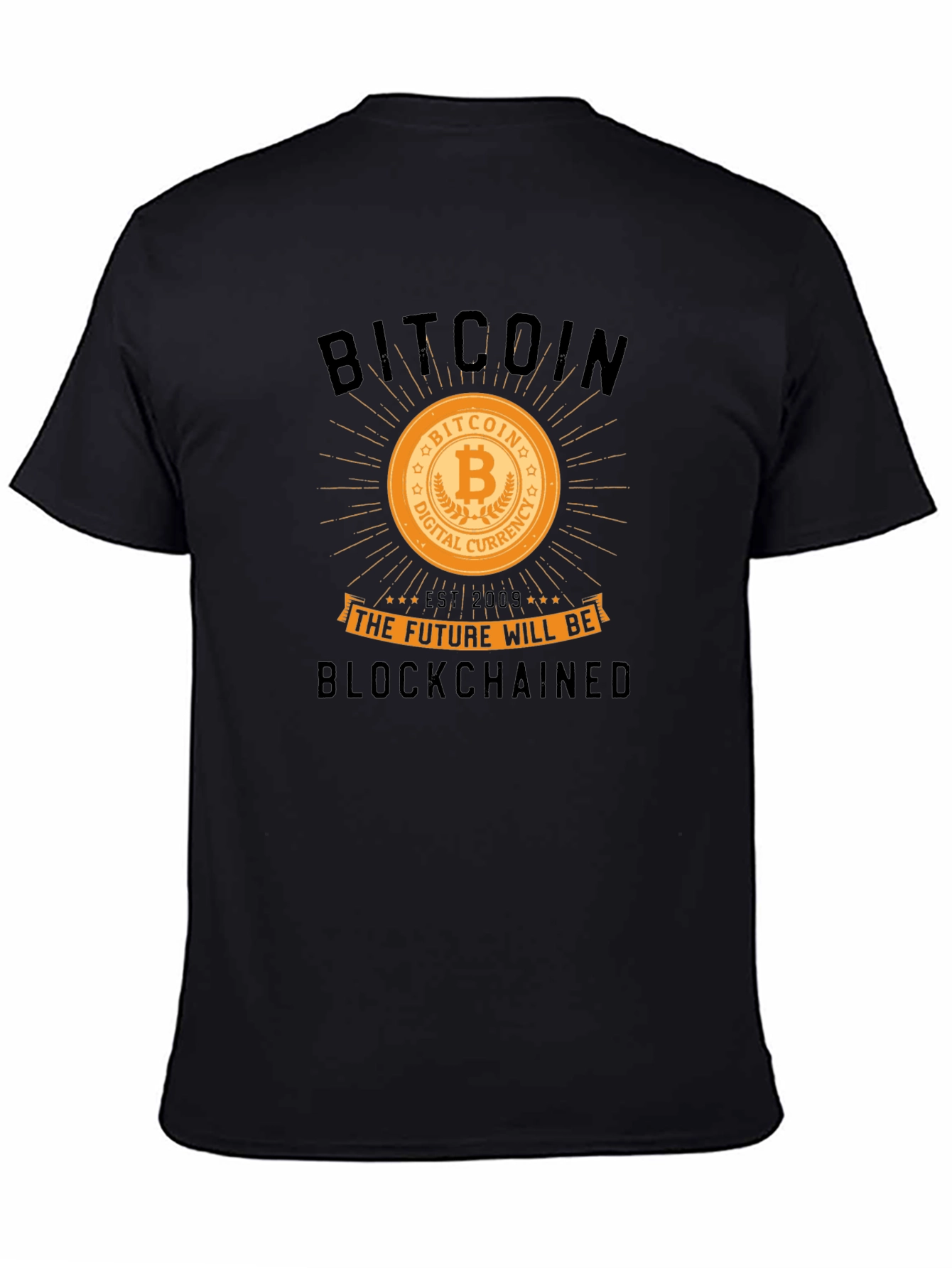 Bitcoin Blockchain T-Shirt - Crypto Future