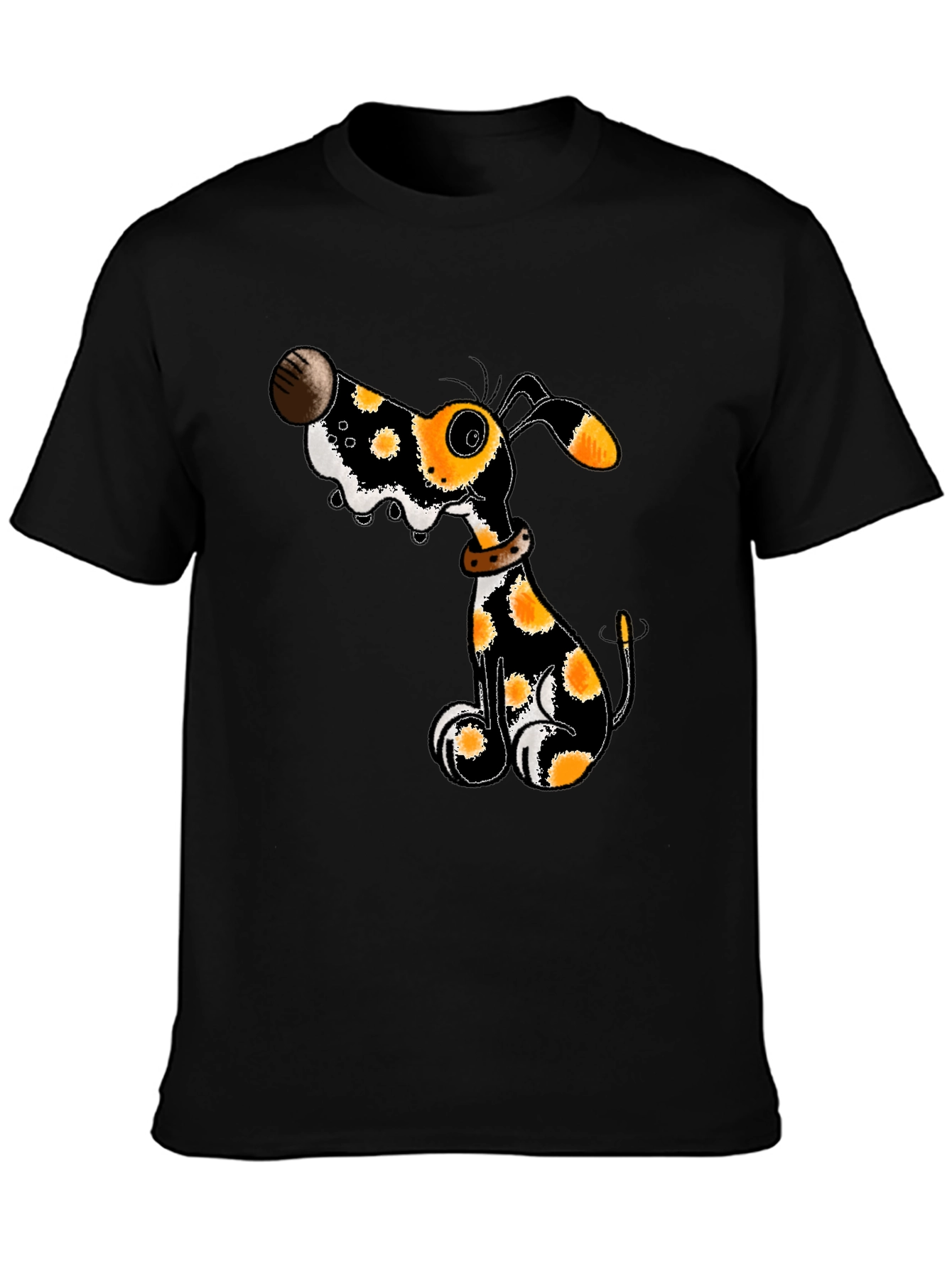 Dog Cartoon Graphic T-Shirt
