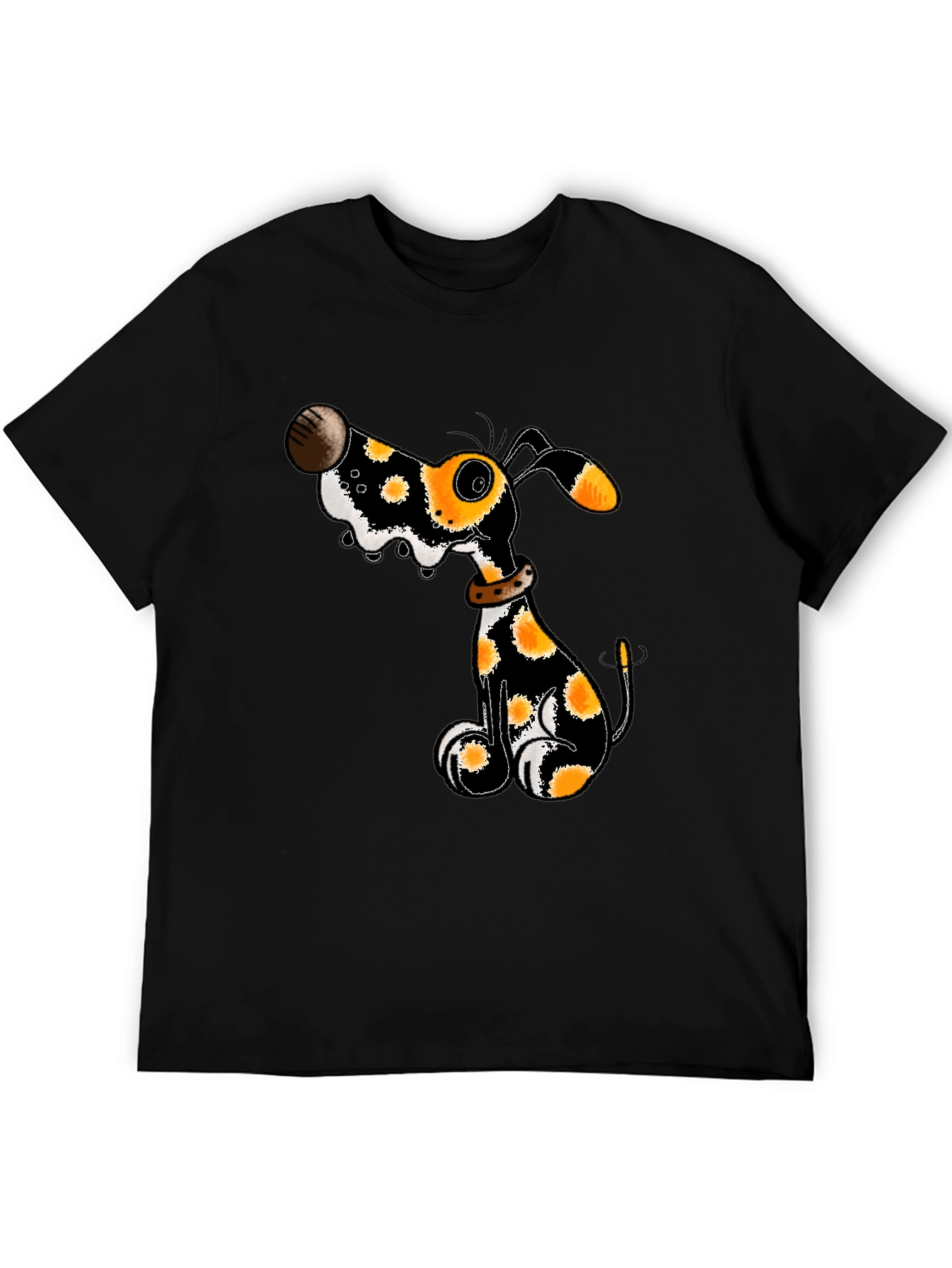 Dog Cartoon Graphic T-Shirt