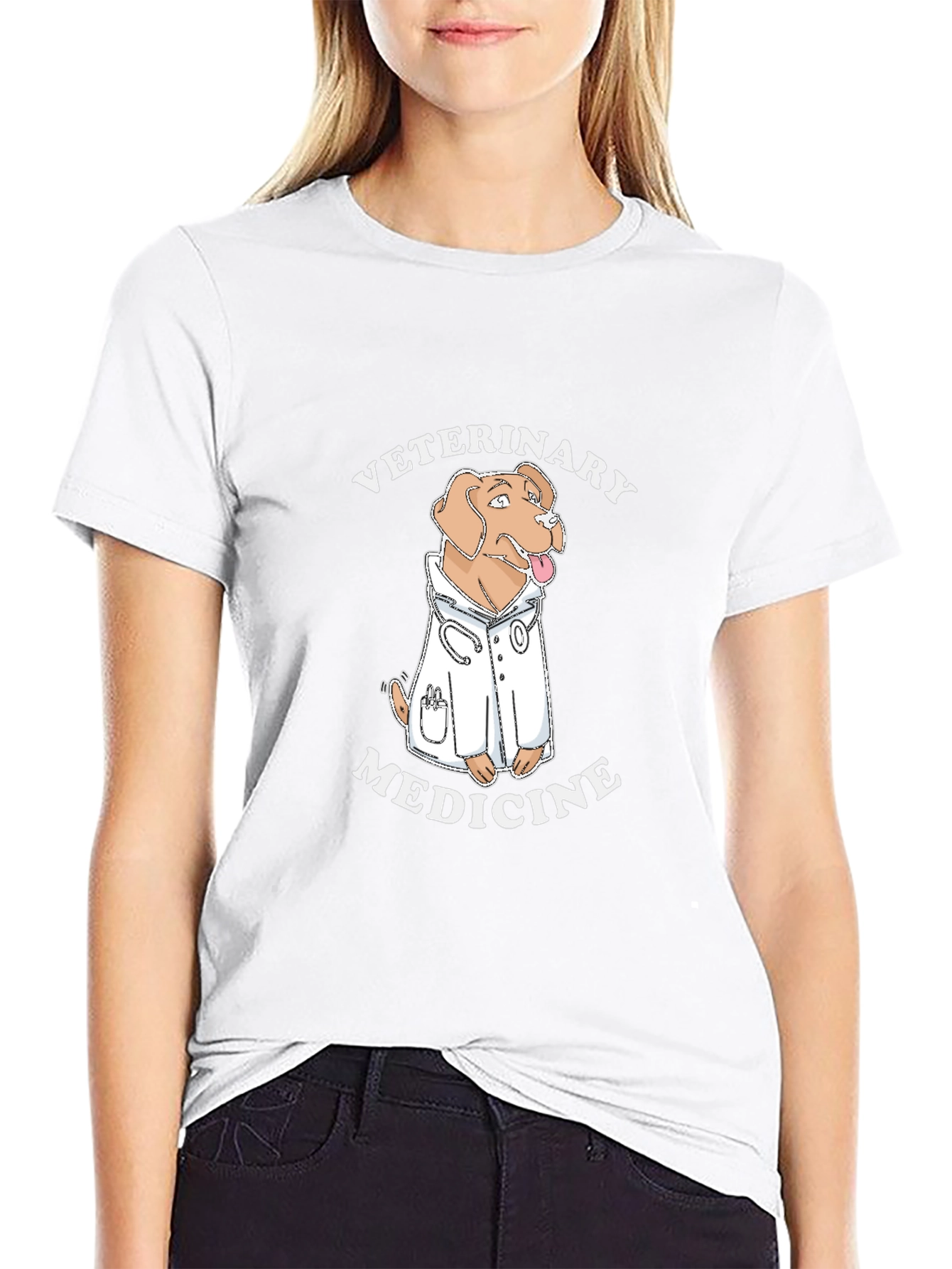 Veterinary Medicine Dog Graphic Tee