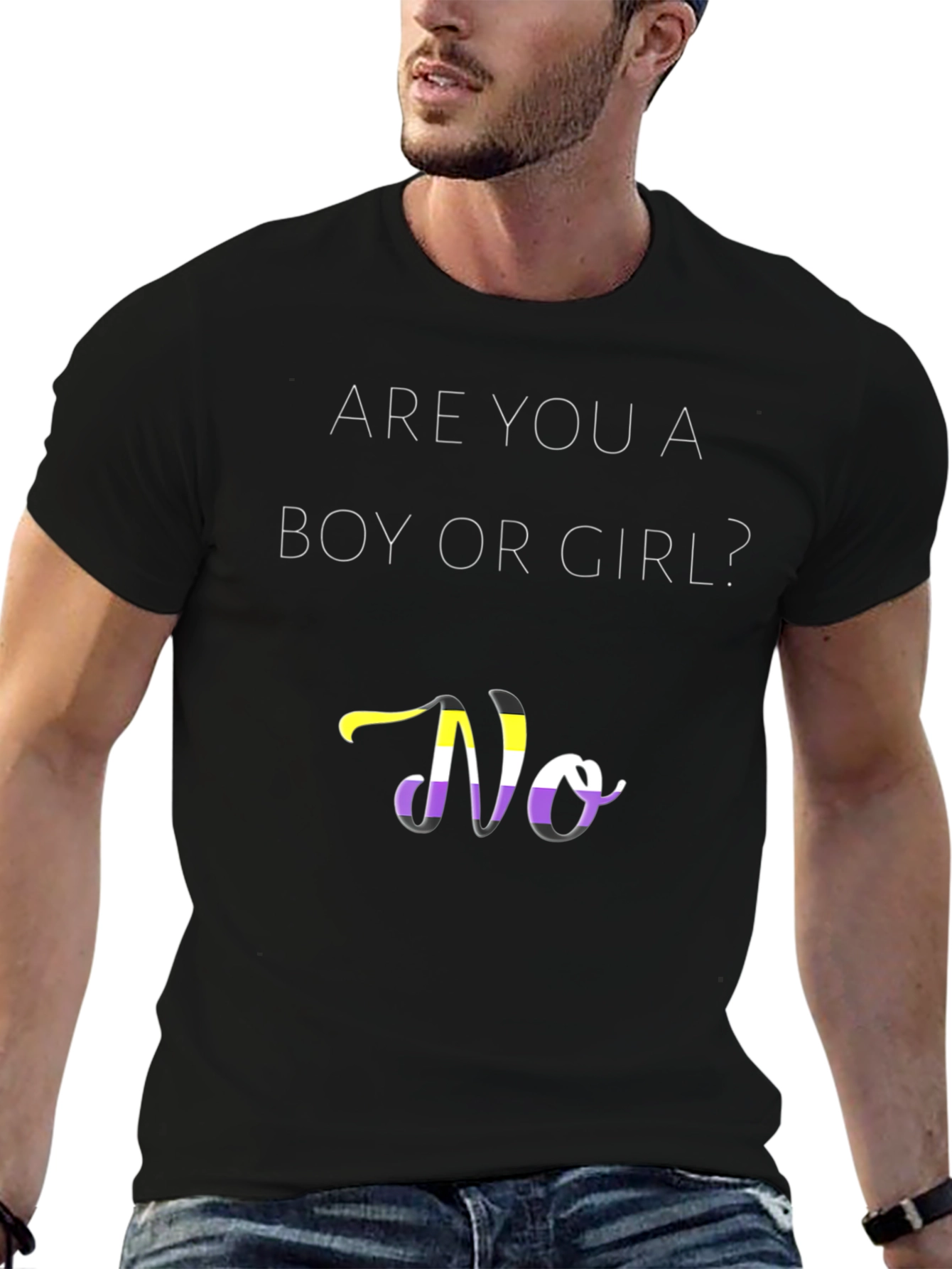 Are You a Boy or Girl? No T-Shirt