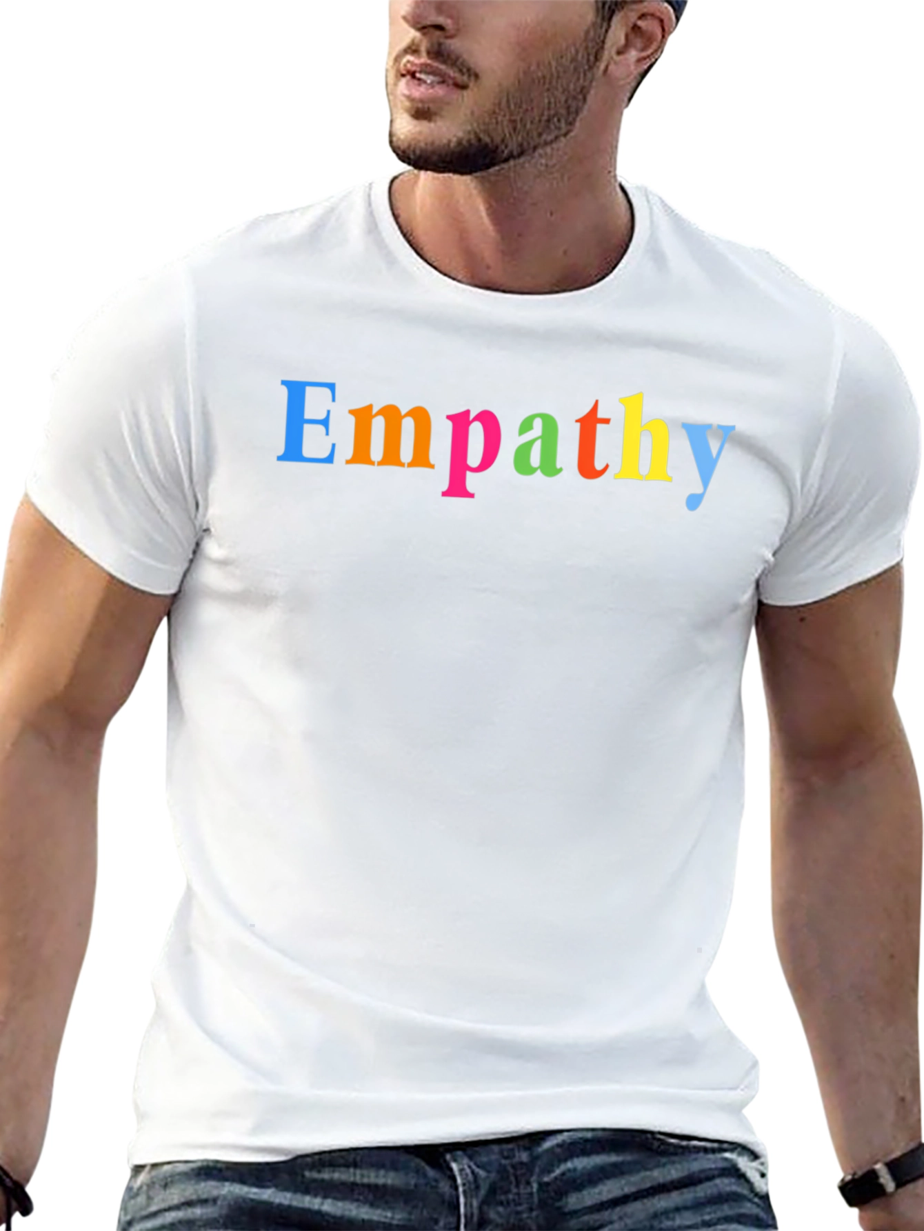 Empathy Colorful Graphic T-Shirt