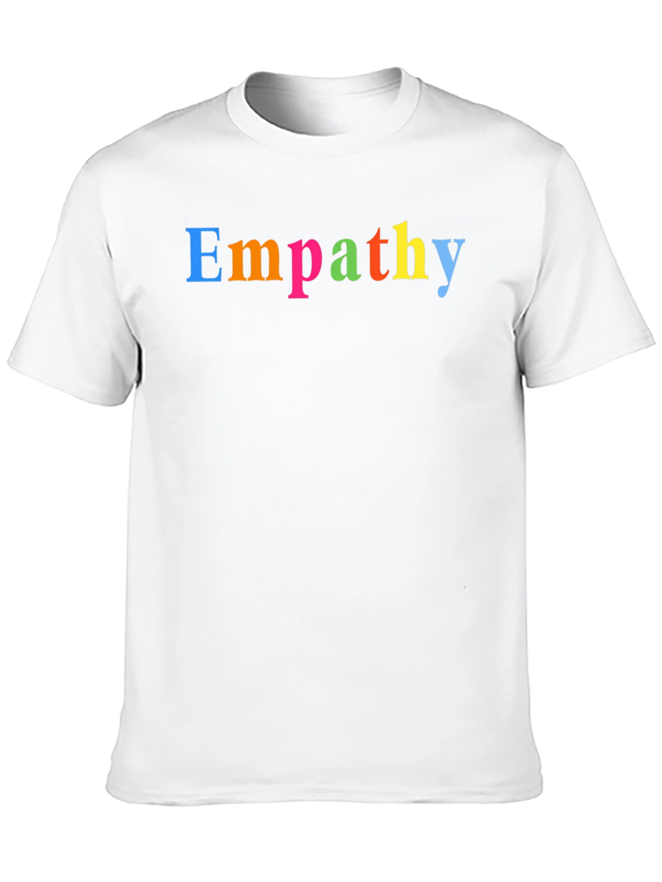 Empathy Colorful Graphic T-Shirt