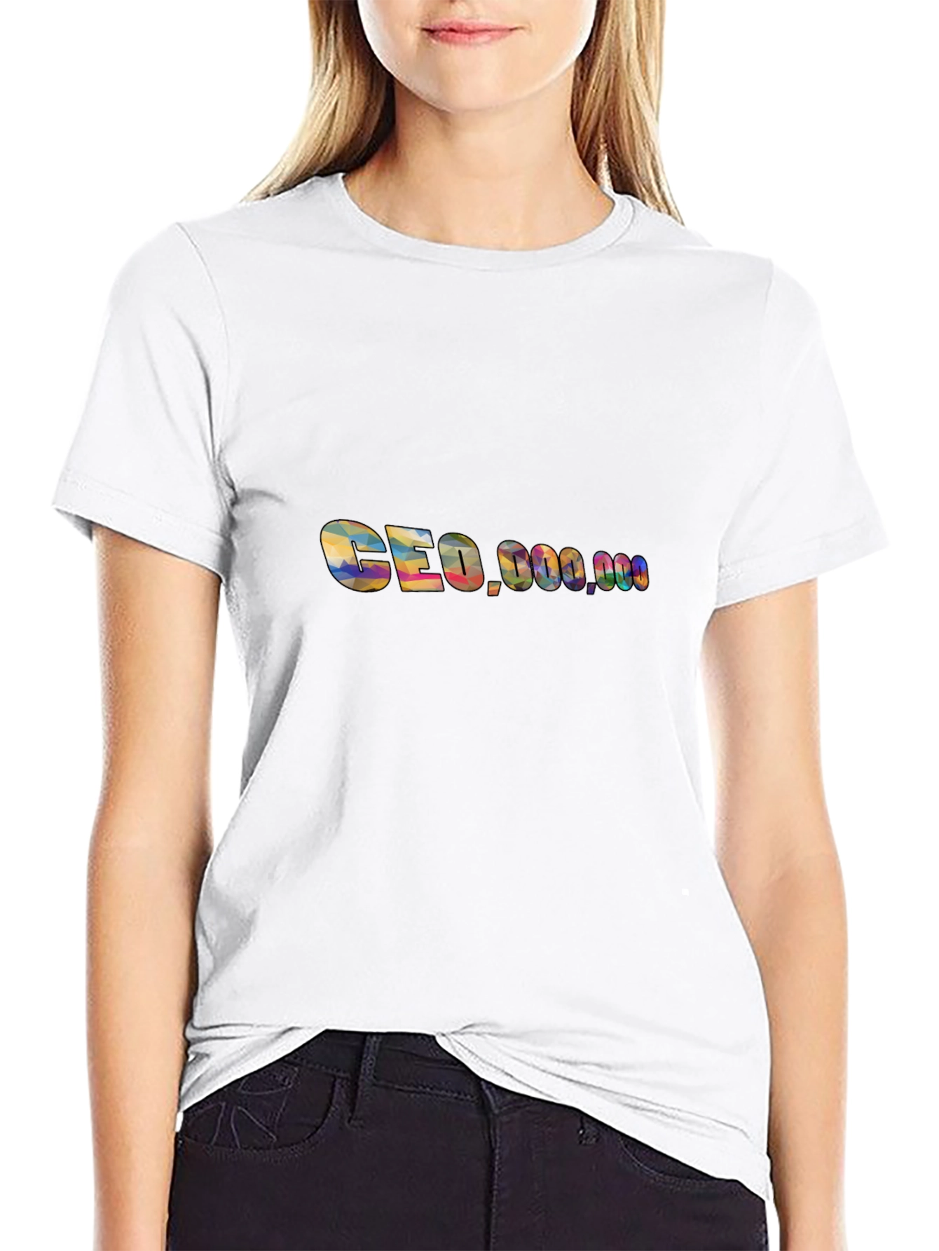 CEO Millionaire Graphic Black T-Shirt