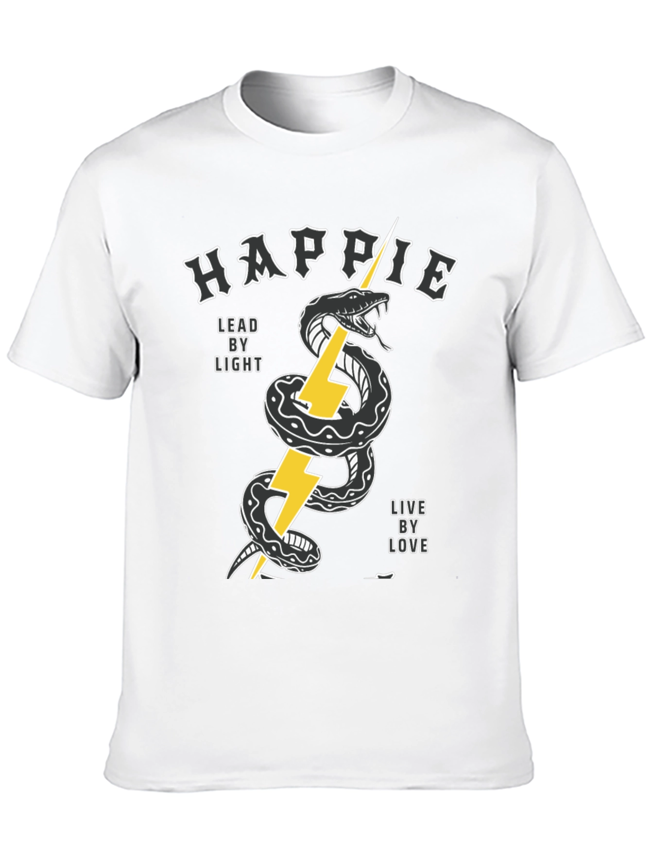 Happie Snake Bolt Graphic Tee
