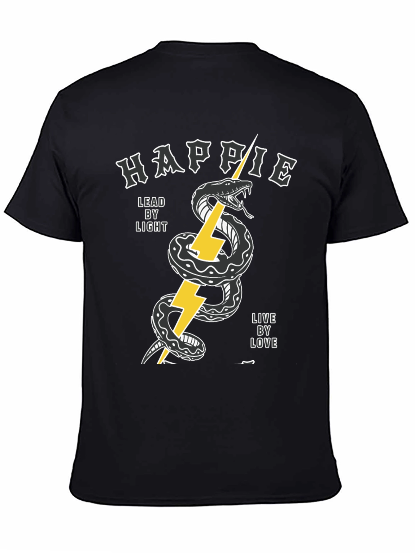 Happie Snake Bolt Graphic Tee