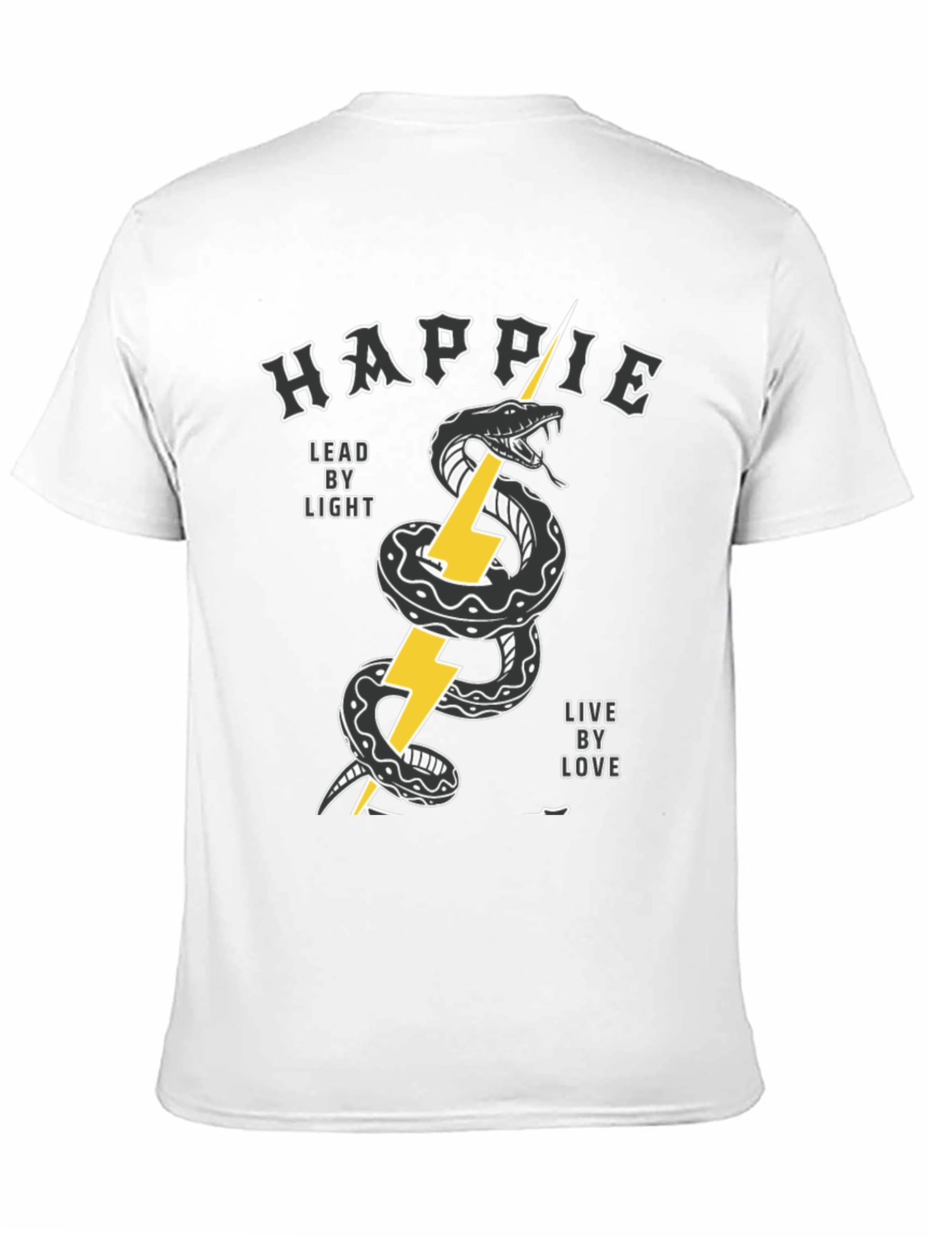 Happie Snake Bolt Graphic Tee