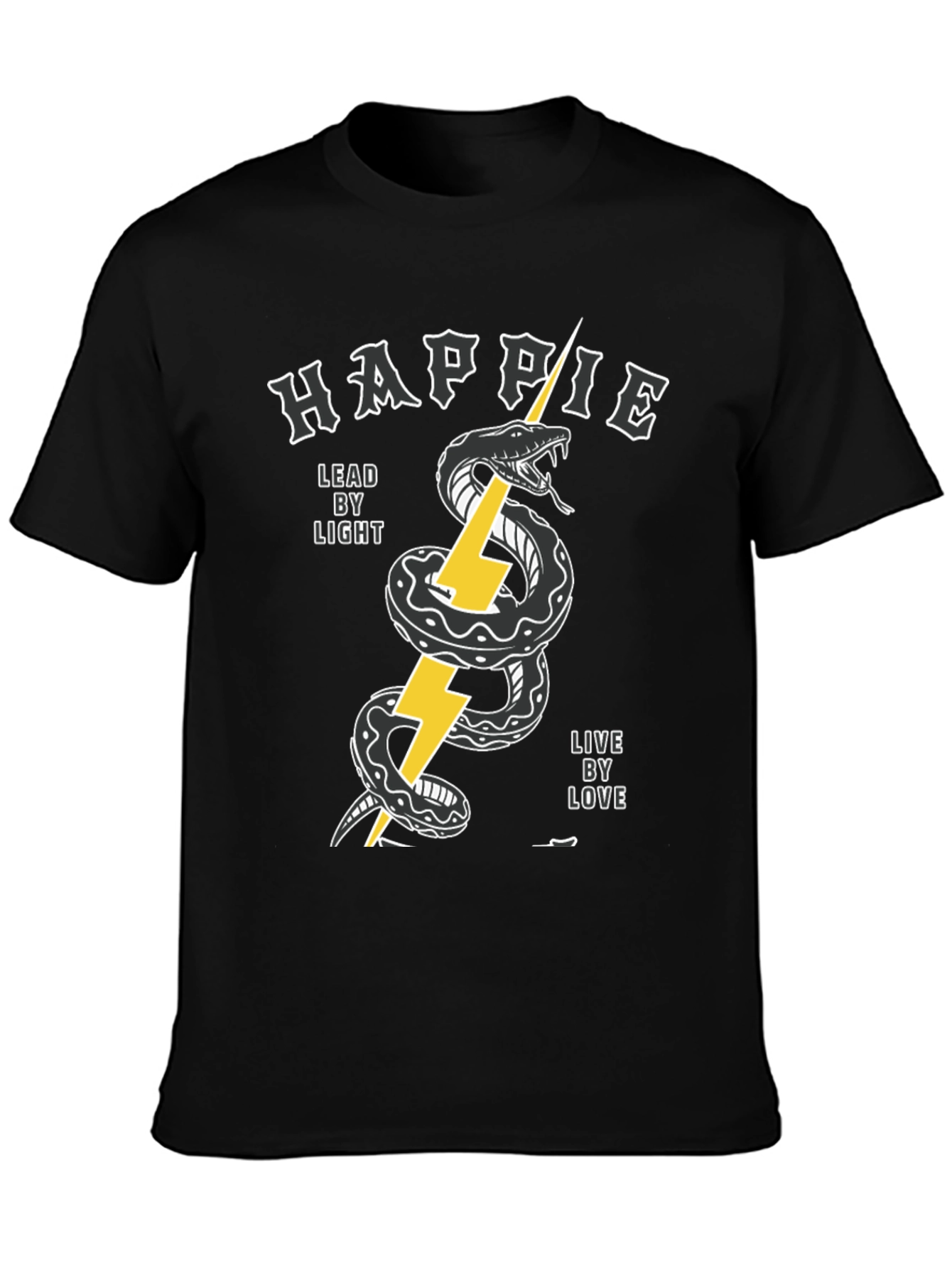 Happie Snake Bolt Graphic Tee