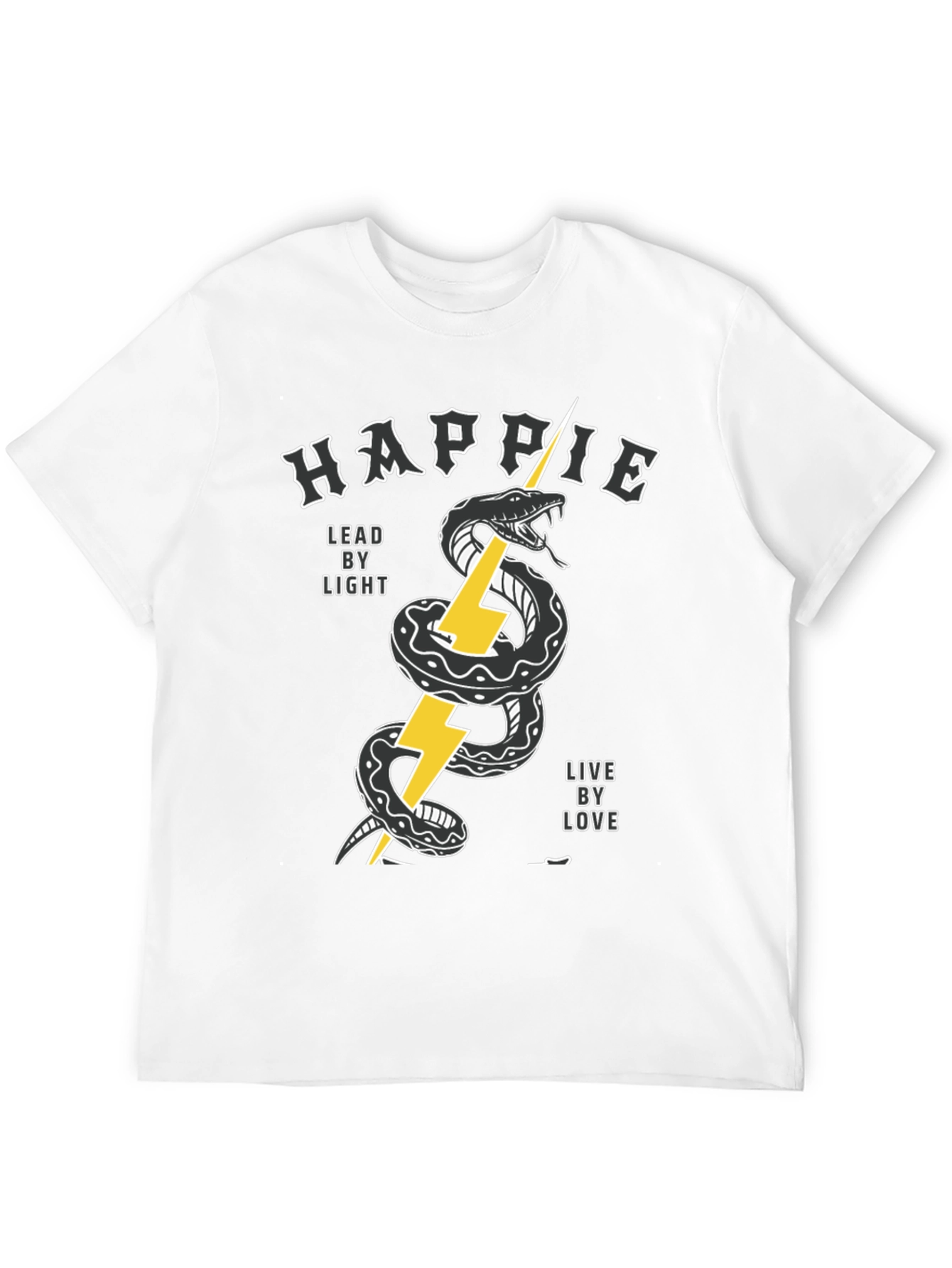 Happie Snake Bolt Graphic Tee