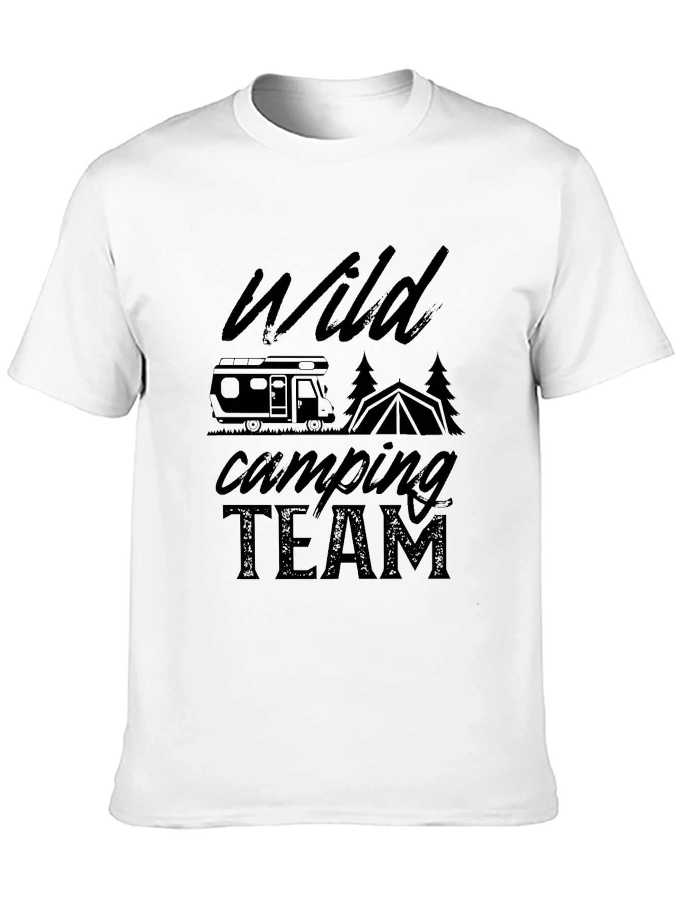 Wild Camping Team Graphic T-Shirt