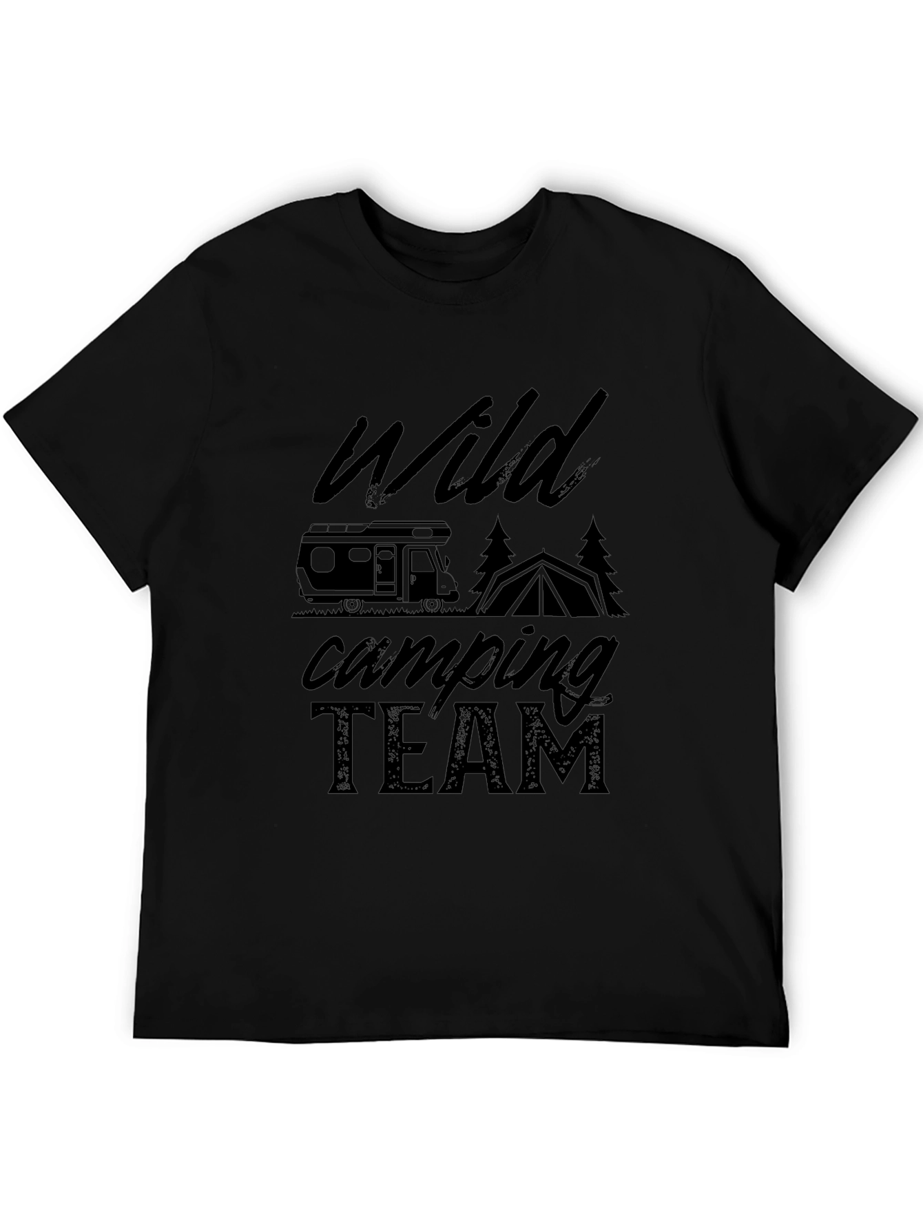 Wild Camping Team Graphic T-Shirt
