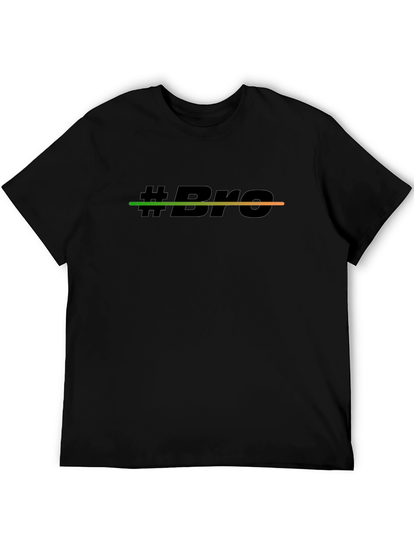 Cool #Bro Black T-Shirt