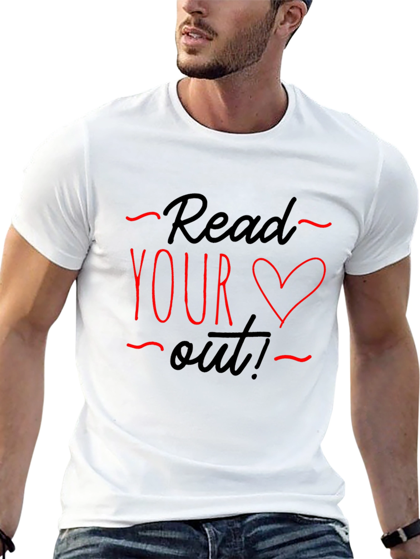 Read Your Heart Out T-Shirt - Valentines Day Gift