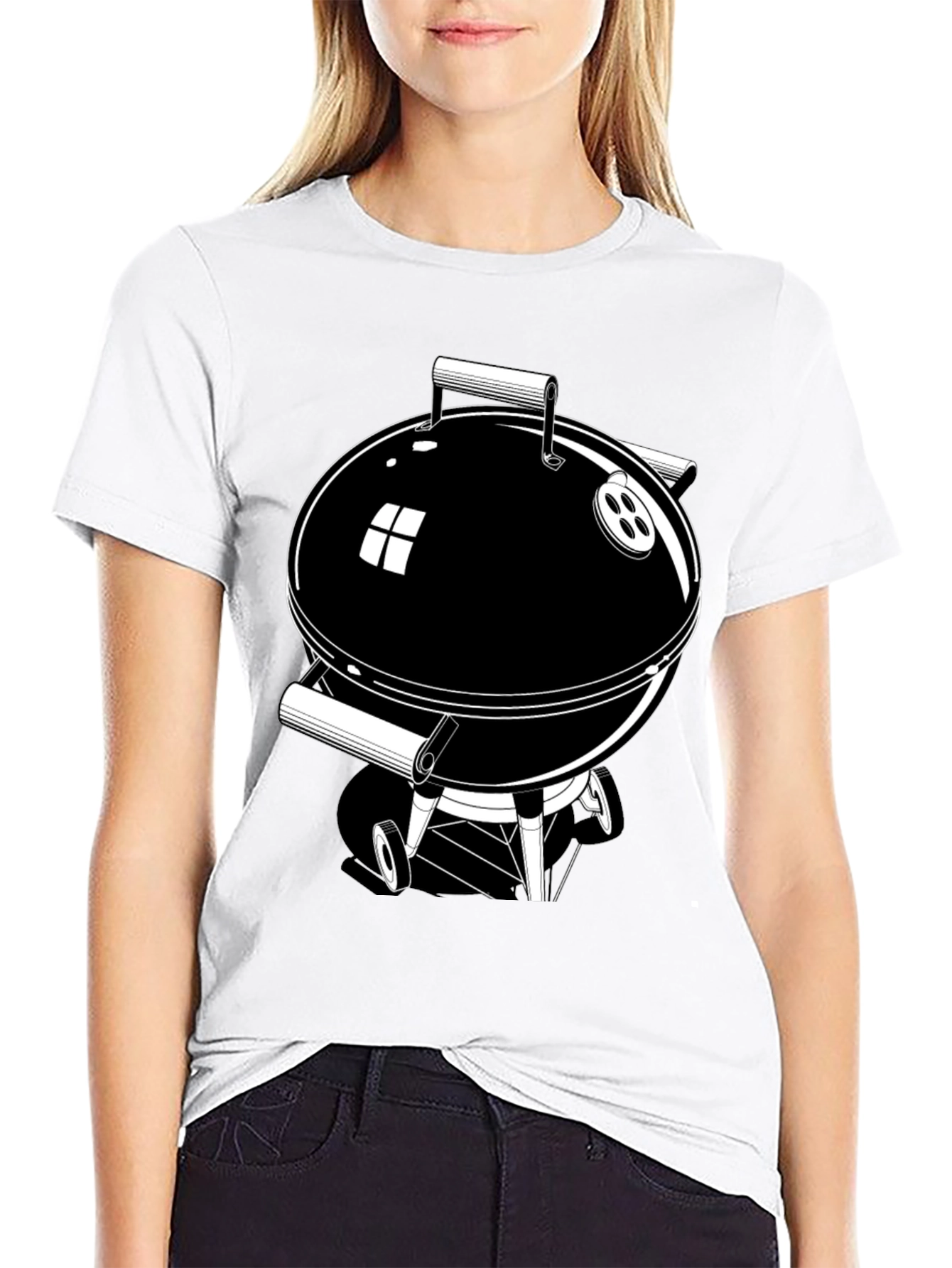 BBQ Grill Graphic T-Shirt