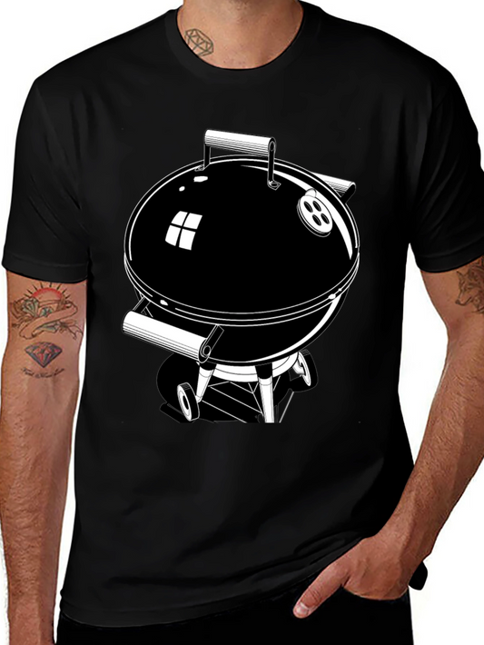 BBQ Grill Graphic T-Shirt