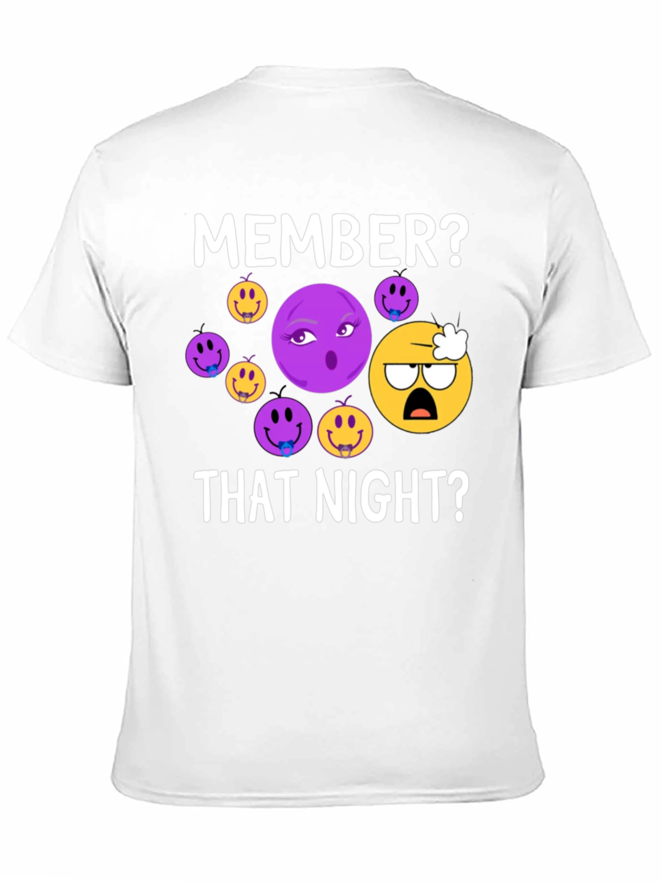 Member That Night? Emoji Graphic Tee