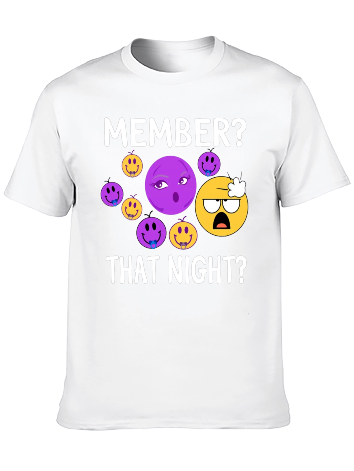 Member That Night? Emoji Graphic Tee