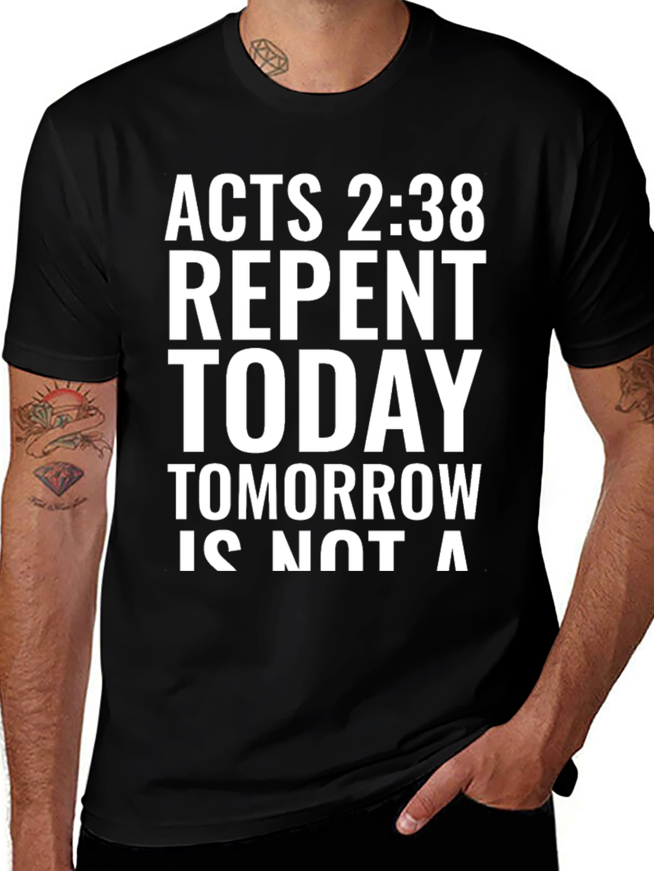 Repent Today T-Shirt - Christian Graphic Tee