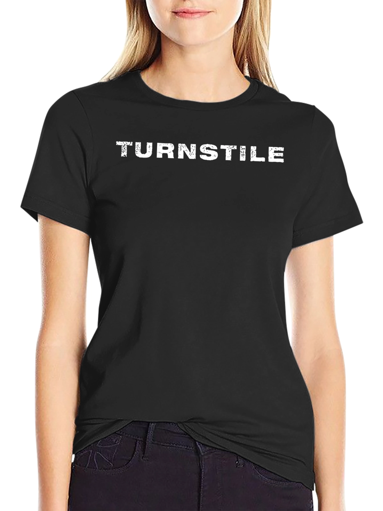 Turnstile Band Tee - Black Graphic T-Shirt